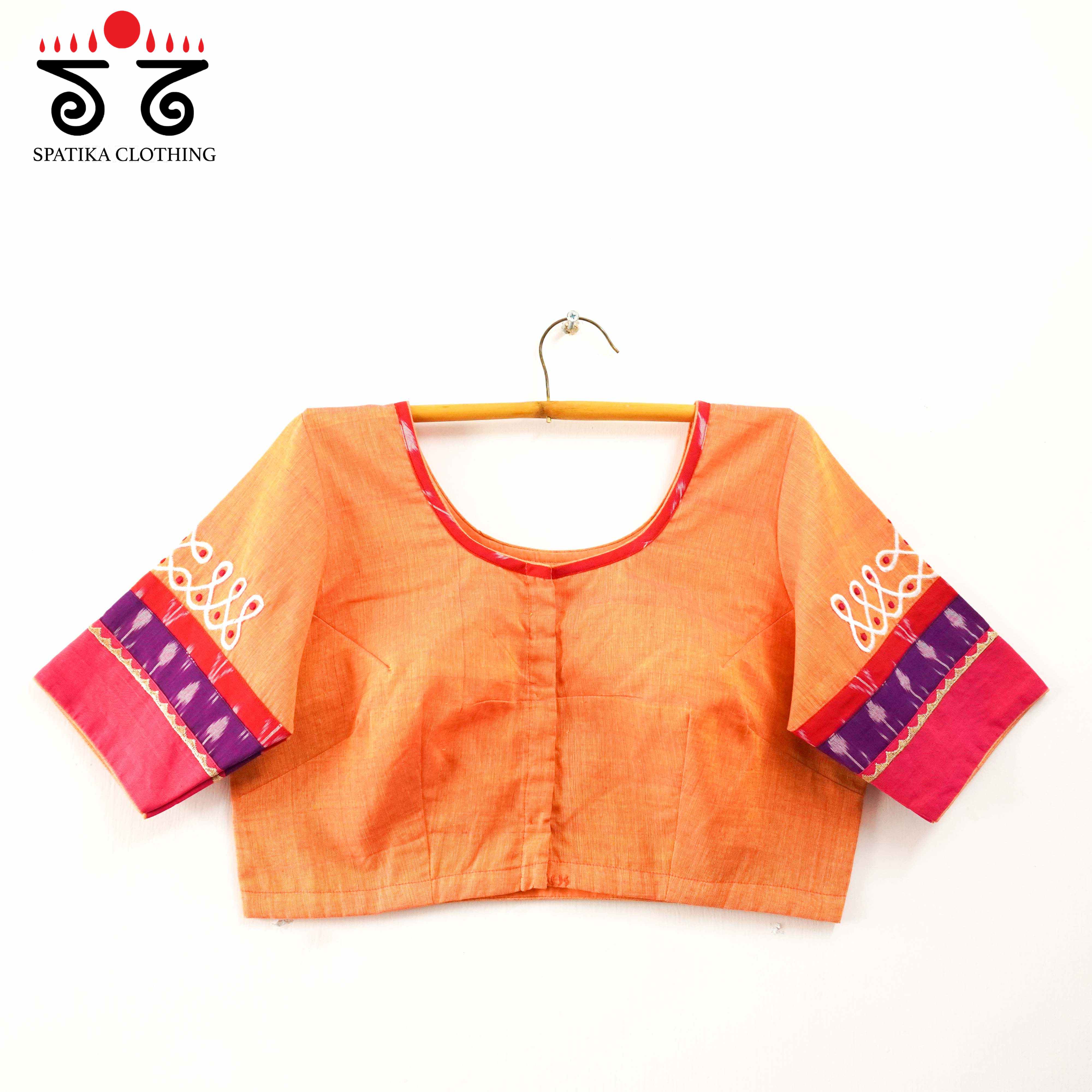 Prabhavati Kolam Handcrafted Blouse