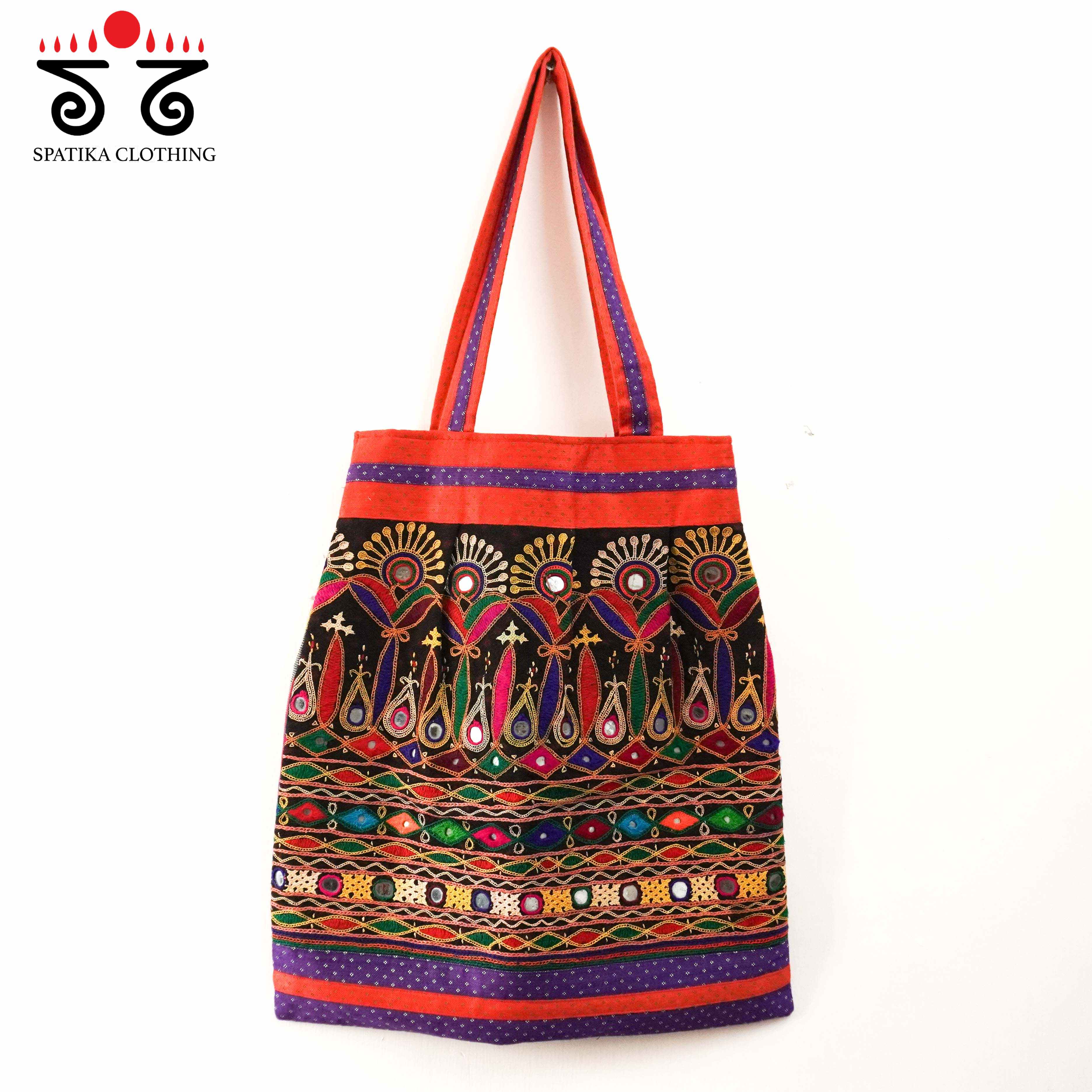 Hand Embroidered Hand Bag