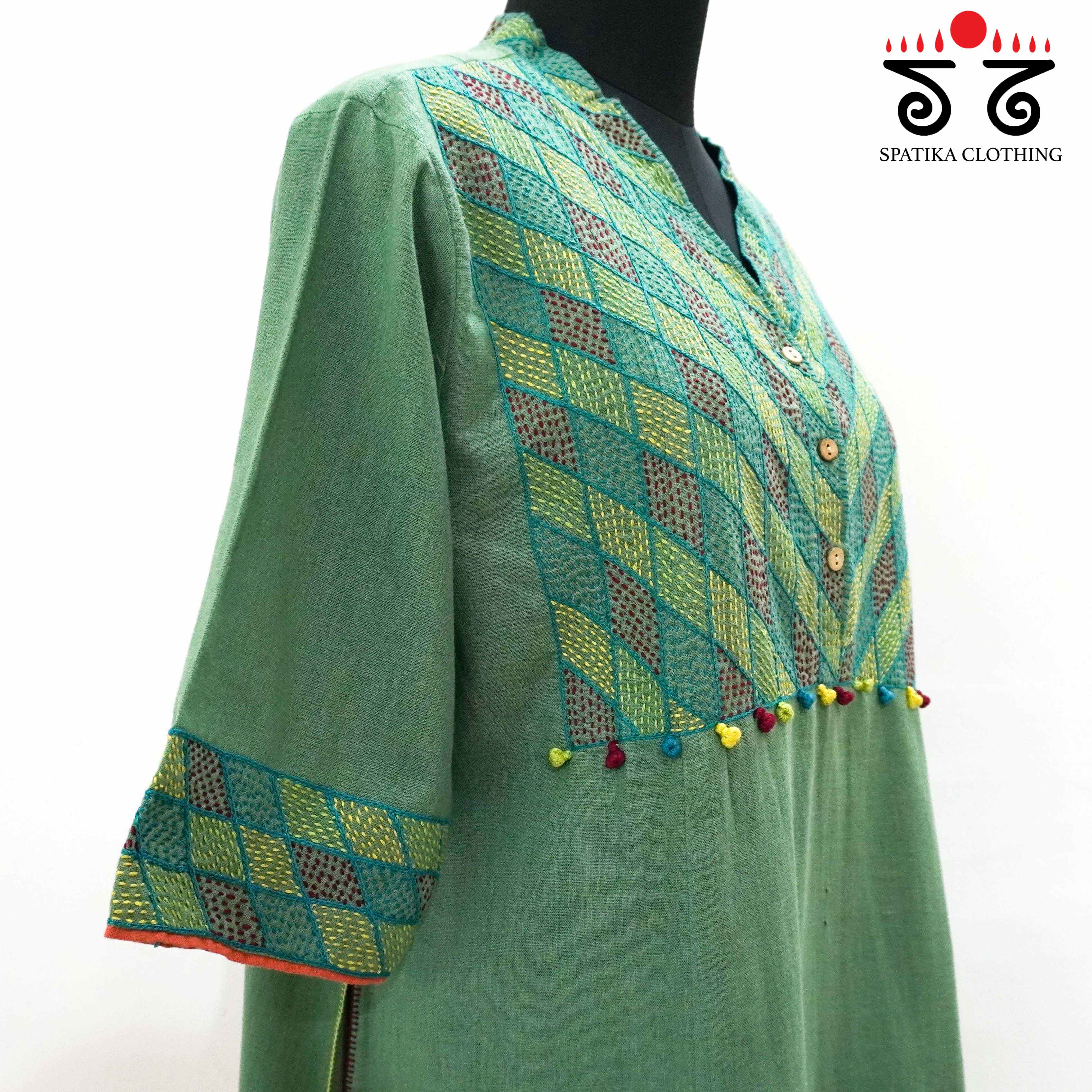 Lambani Hand Embroidered Kurta