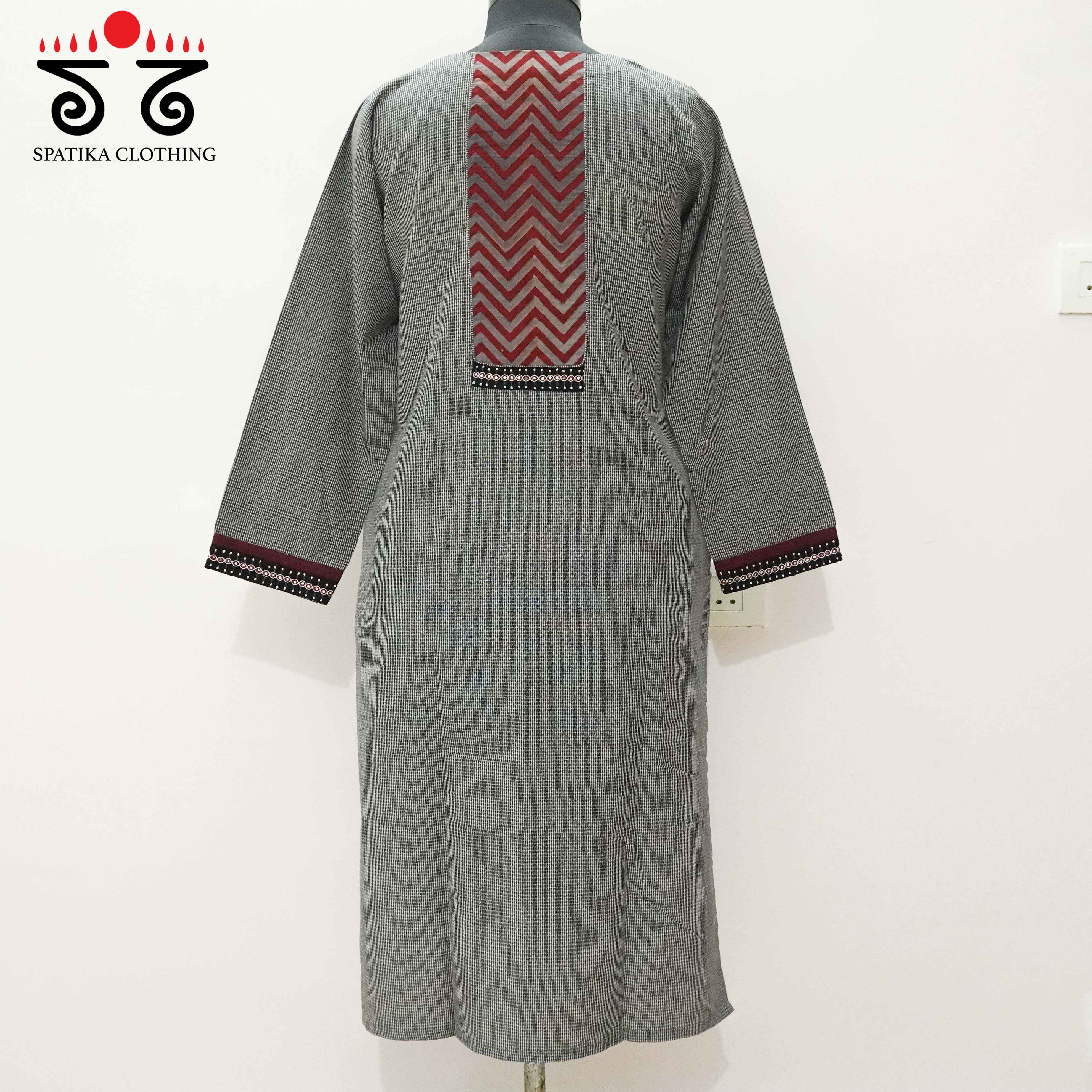 Ajrak Hand - Block Printed Revival Kurta