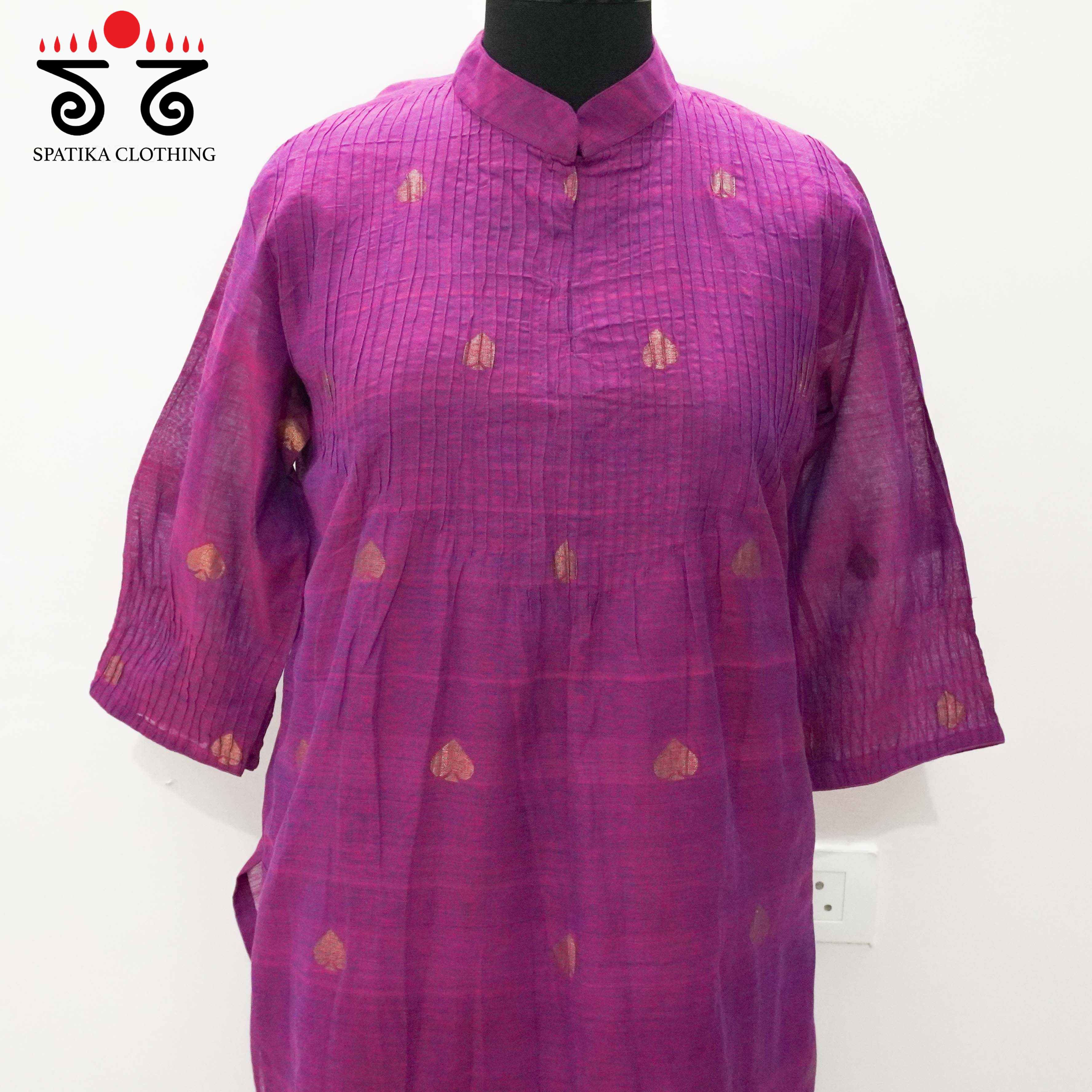 Ponduru - Jamdhani Cotton Kurta