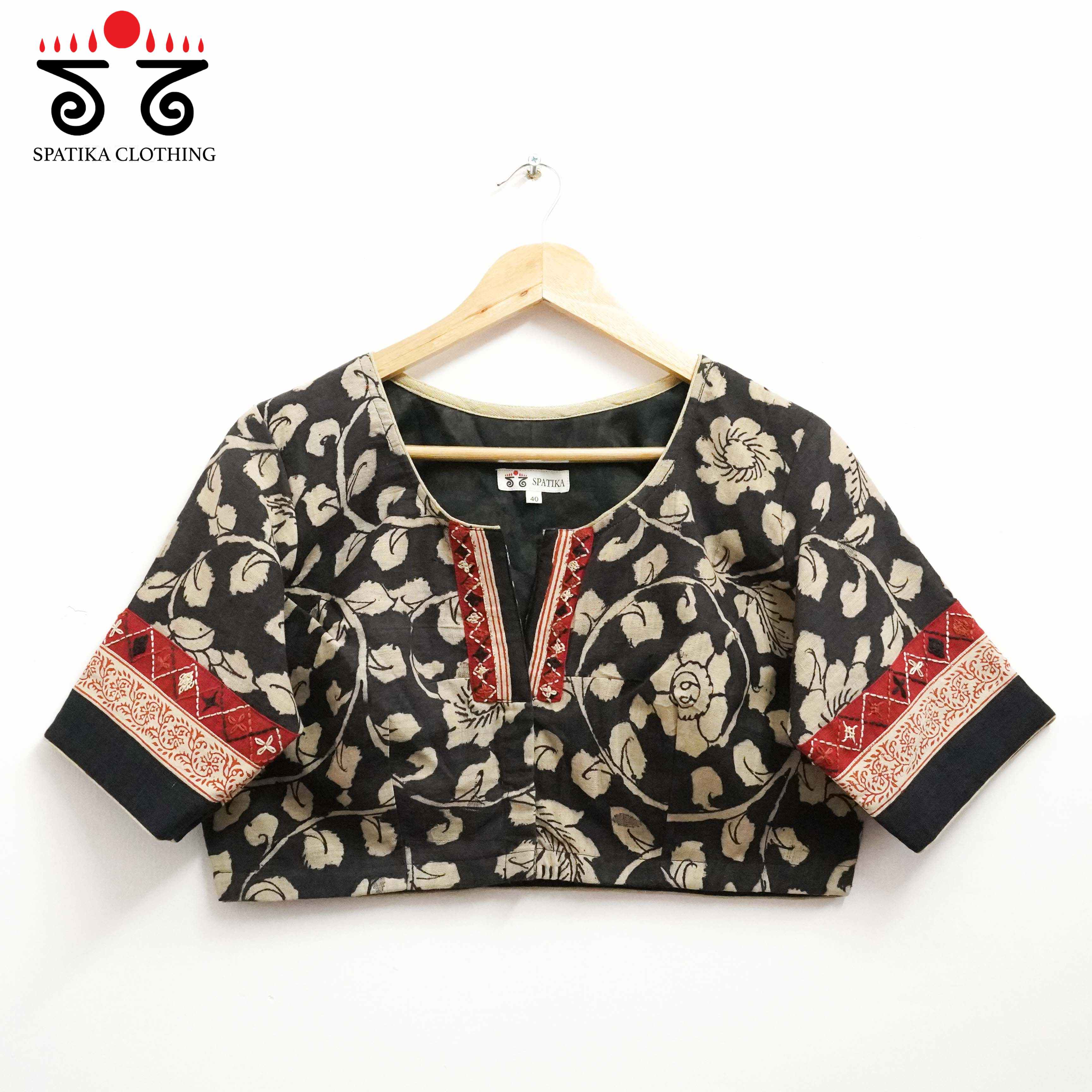 Pen-Kalamkari - Lambani Blouse