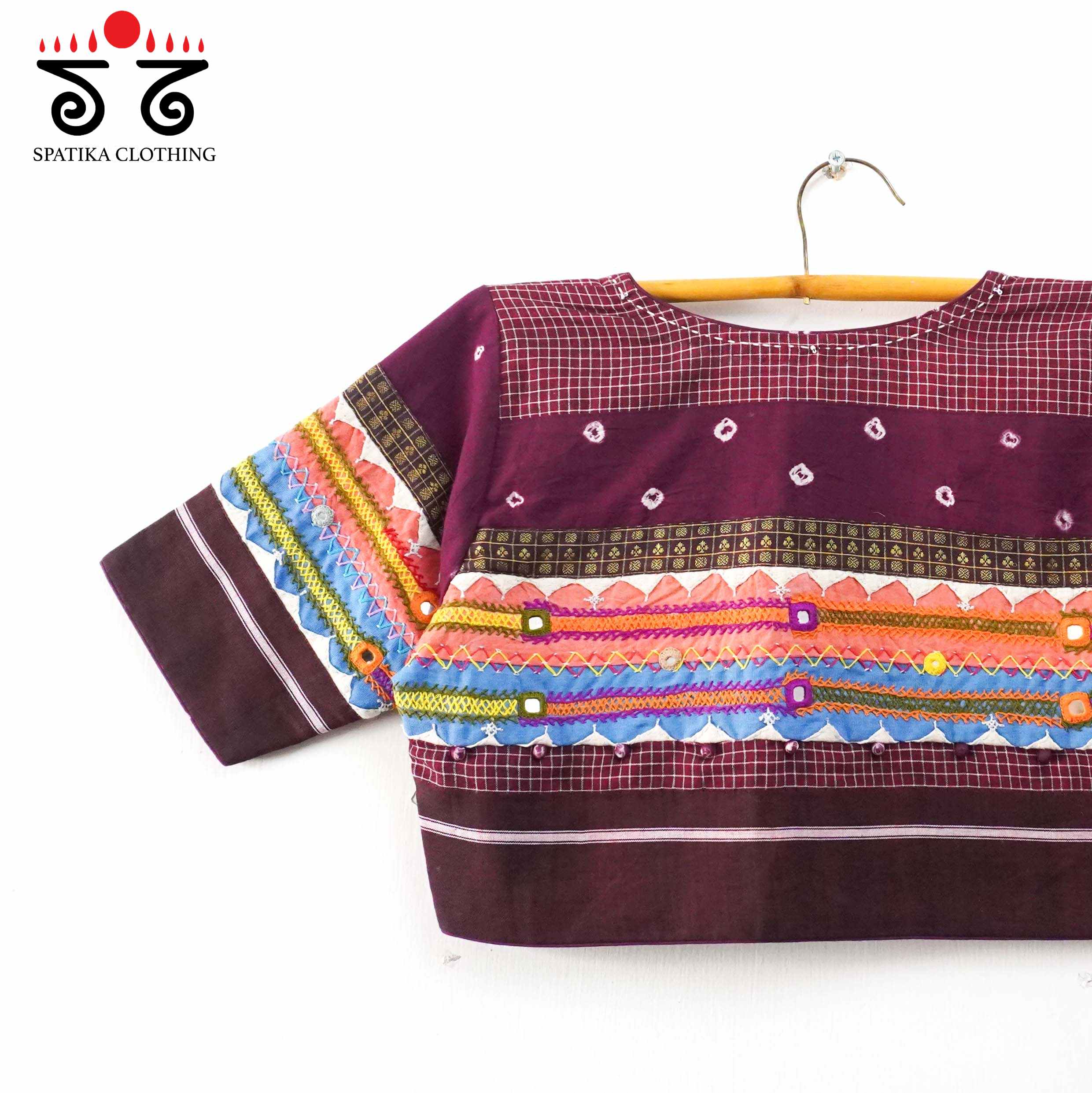 The Patteda Anchu - Lambani Blouse