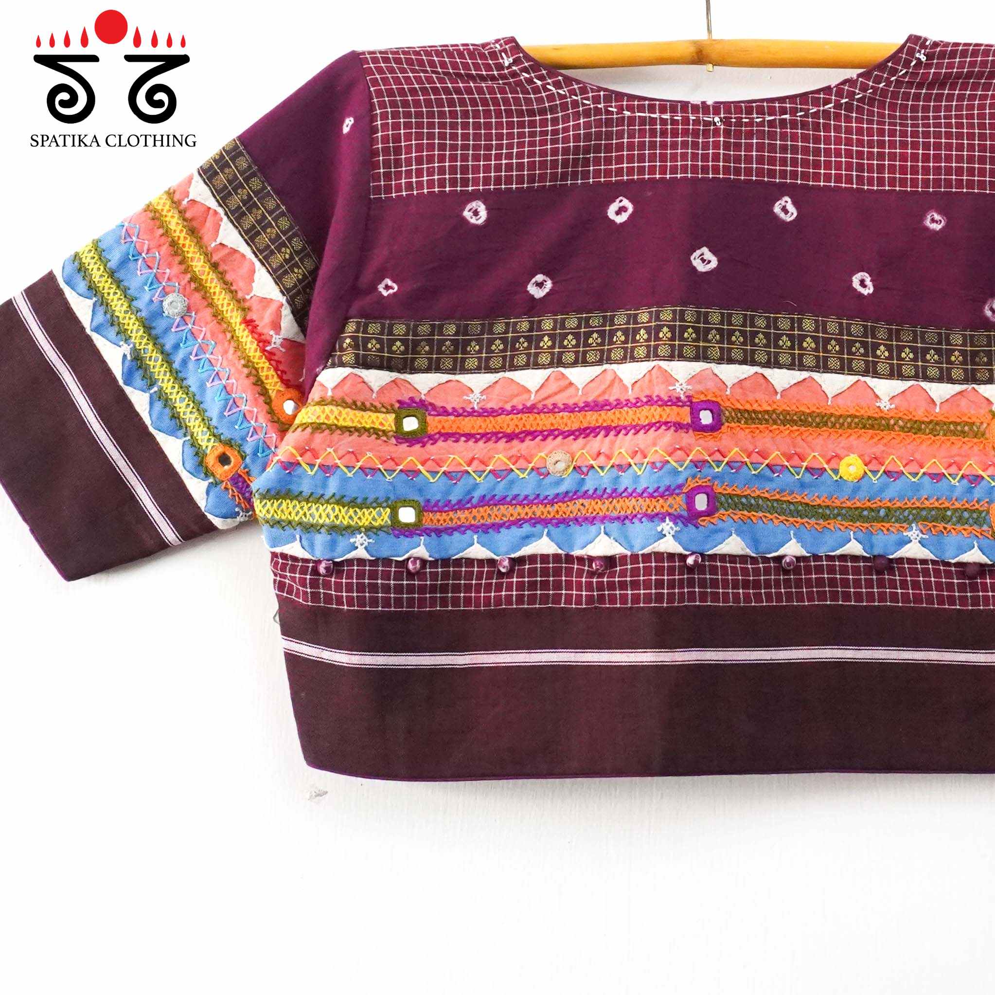 The Patteda Anchu - Lambani Blouse