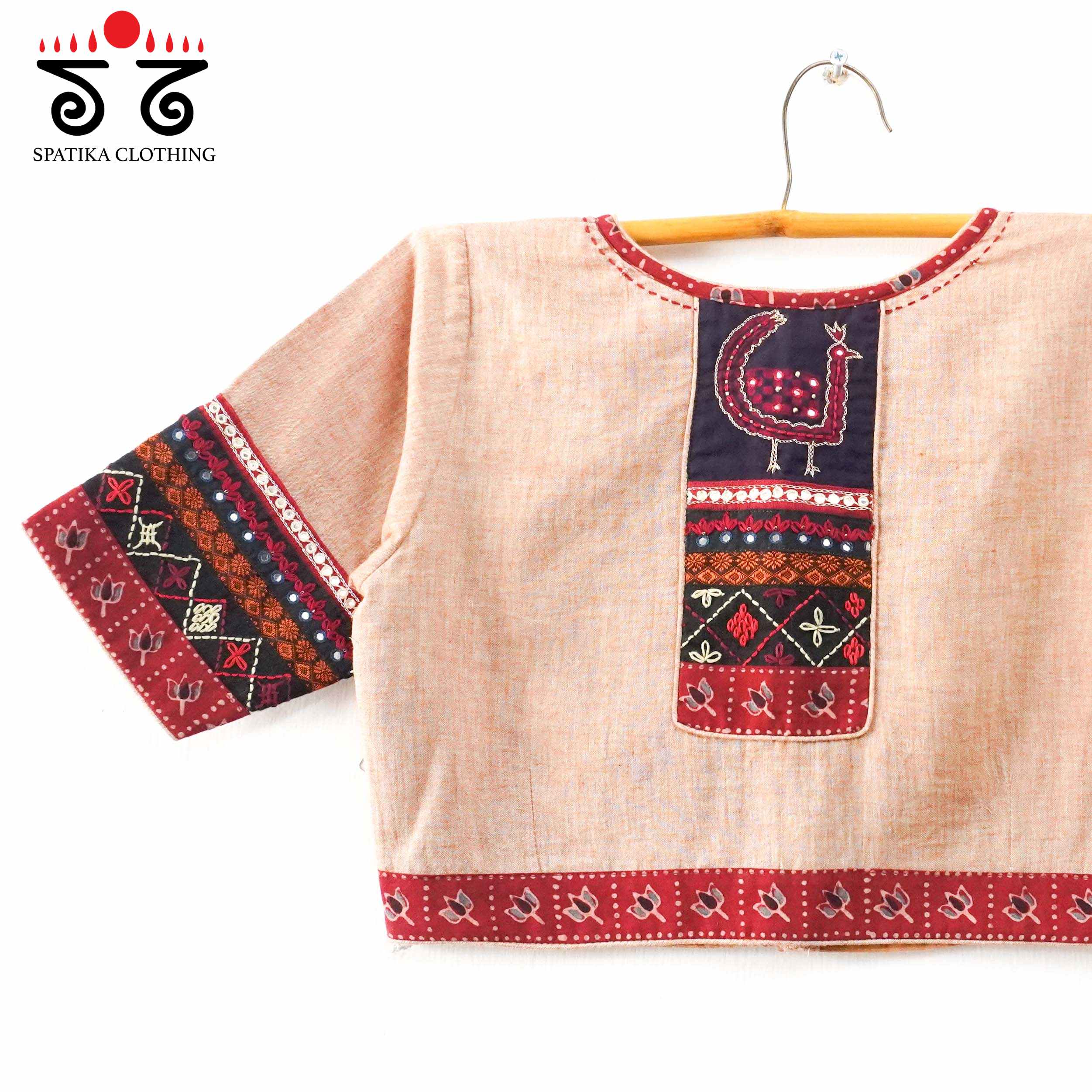 The Morni Patchwork Blouse