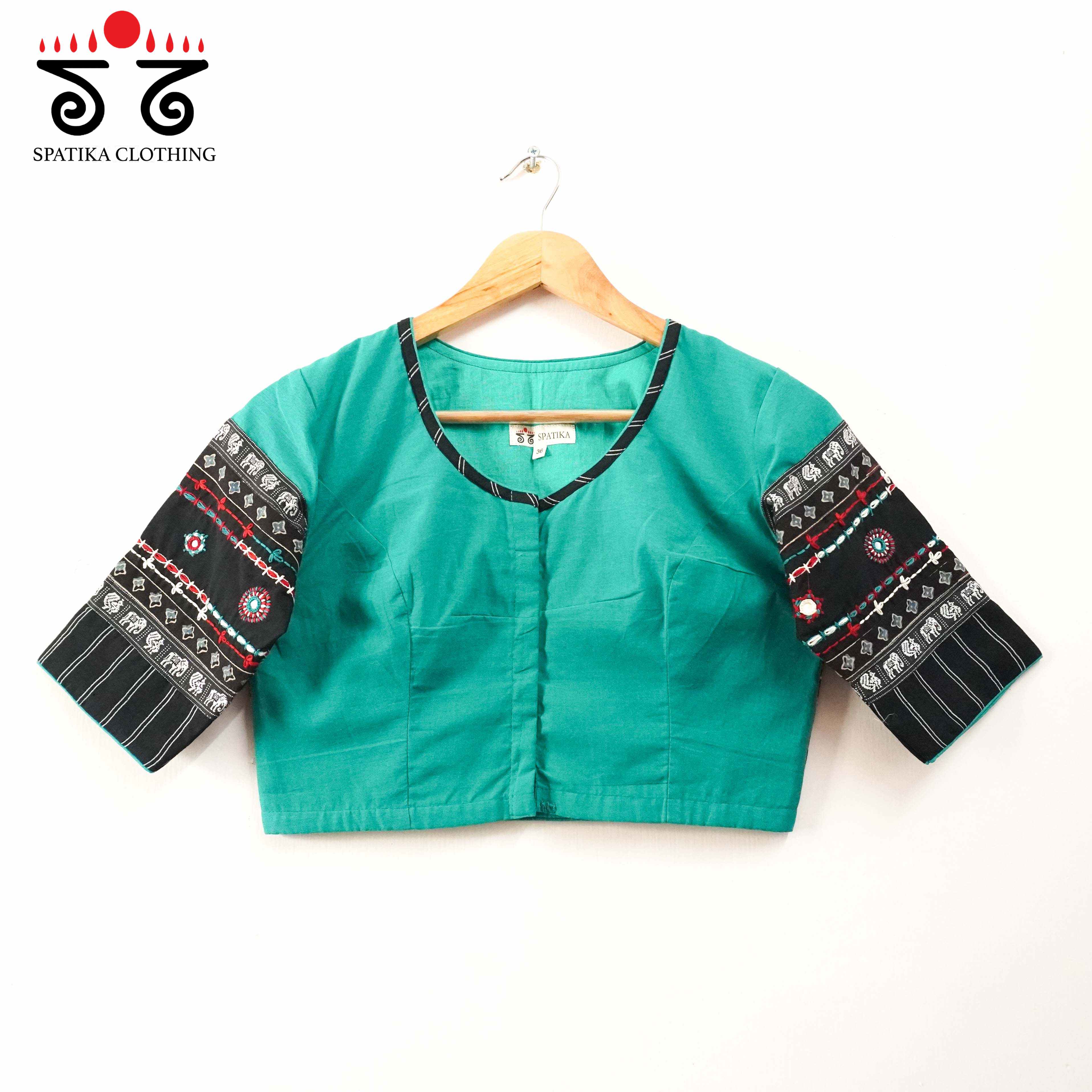 The Solid Lambani Blouse