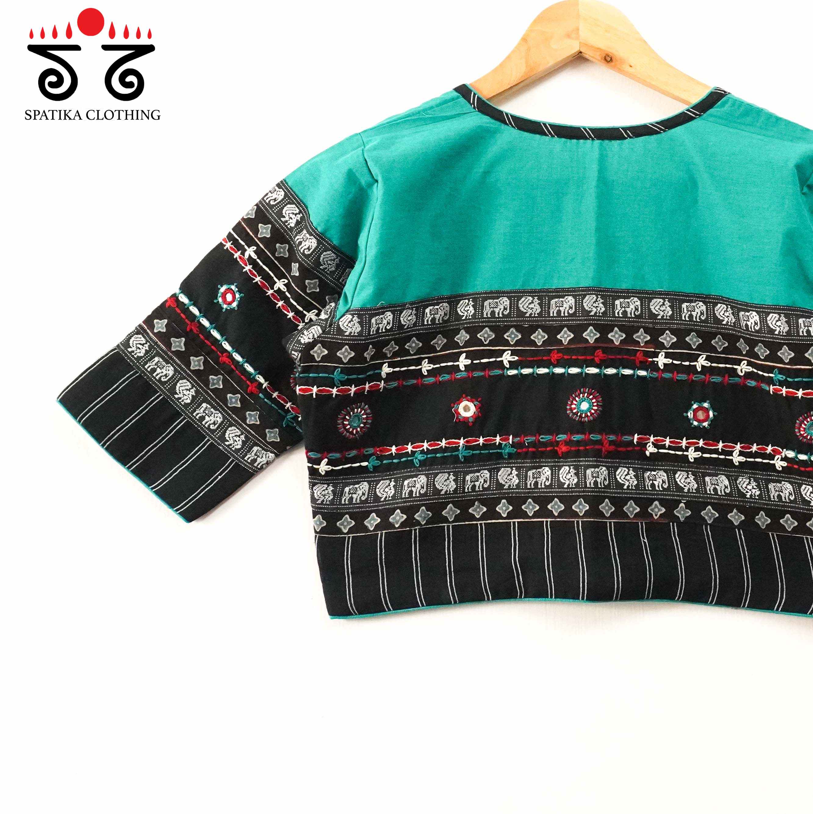 The Solid Lambani Blouse