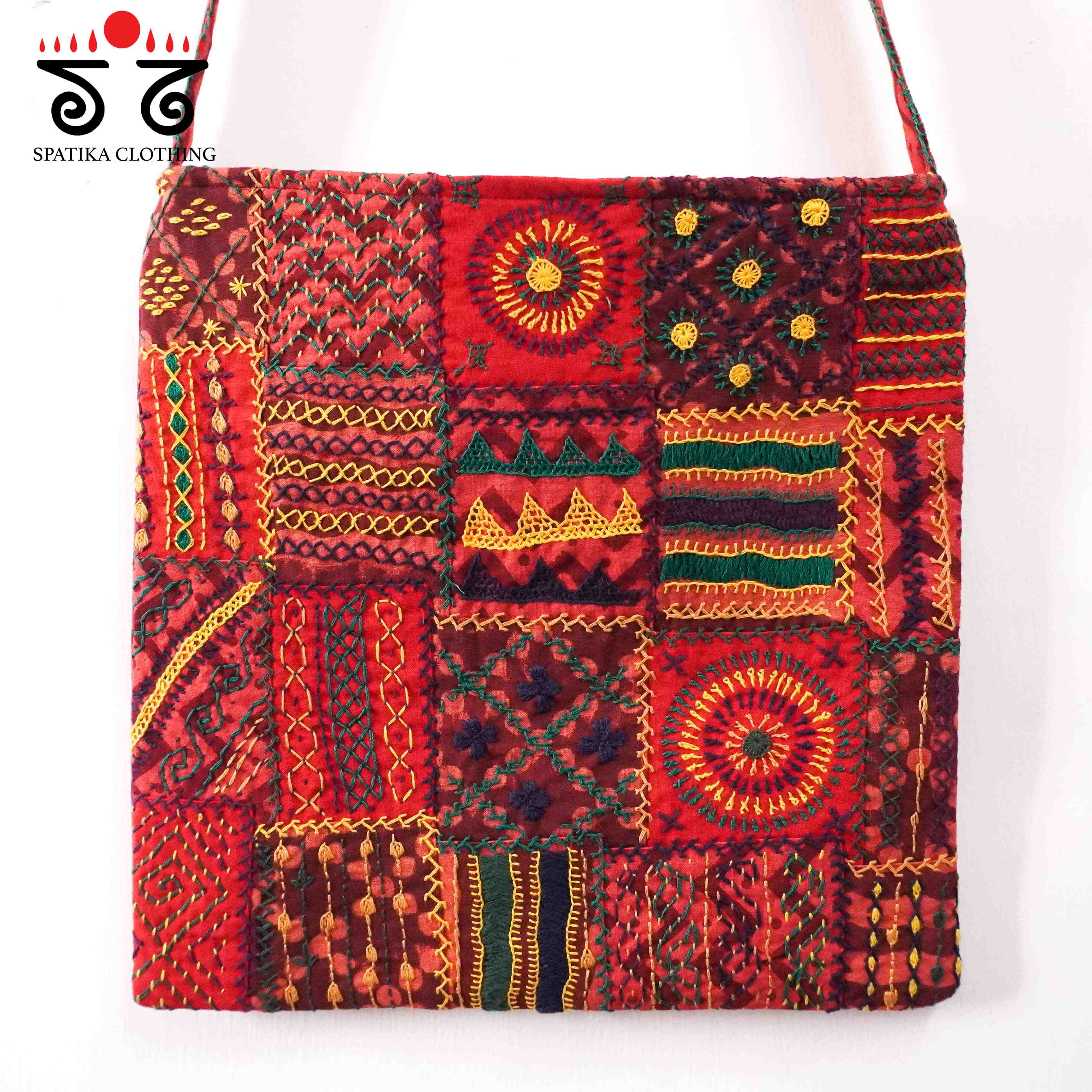 Hand Embroidered Sling Bag