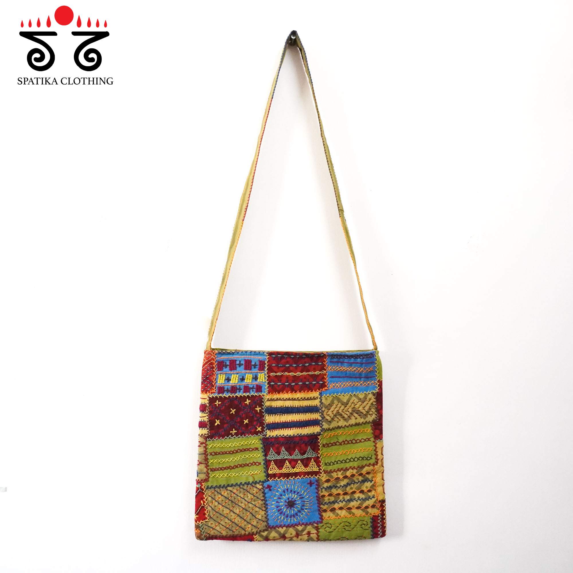 Hand Embroidered Sling Bag