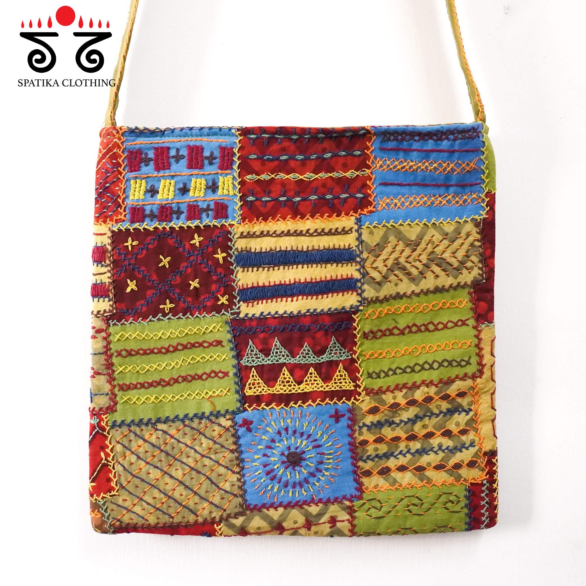 Hand Embroidered Sling Bag