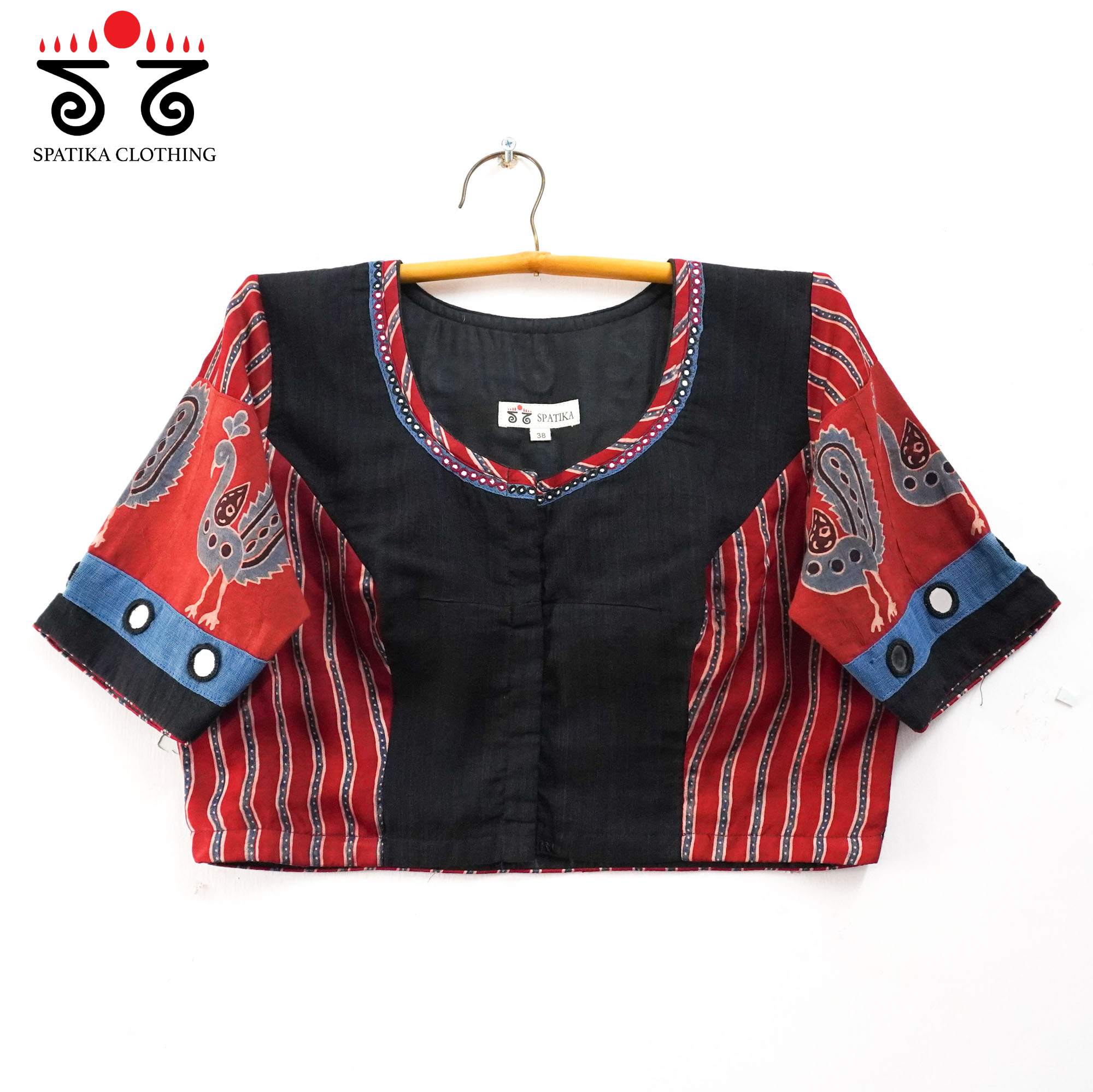 The Morni - Mirror work  Blouse