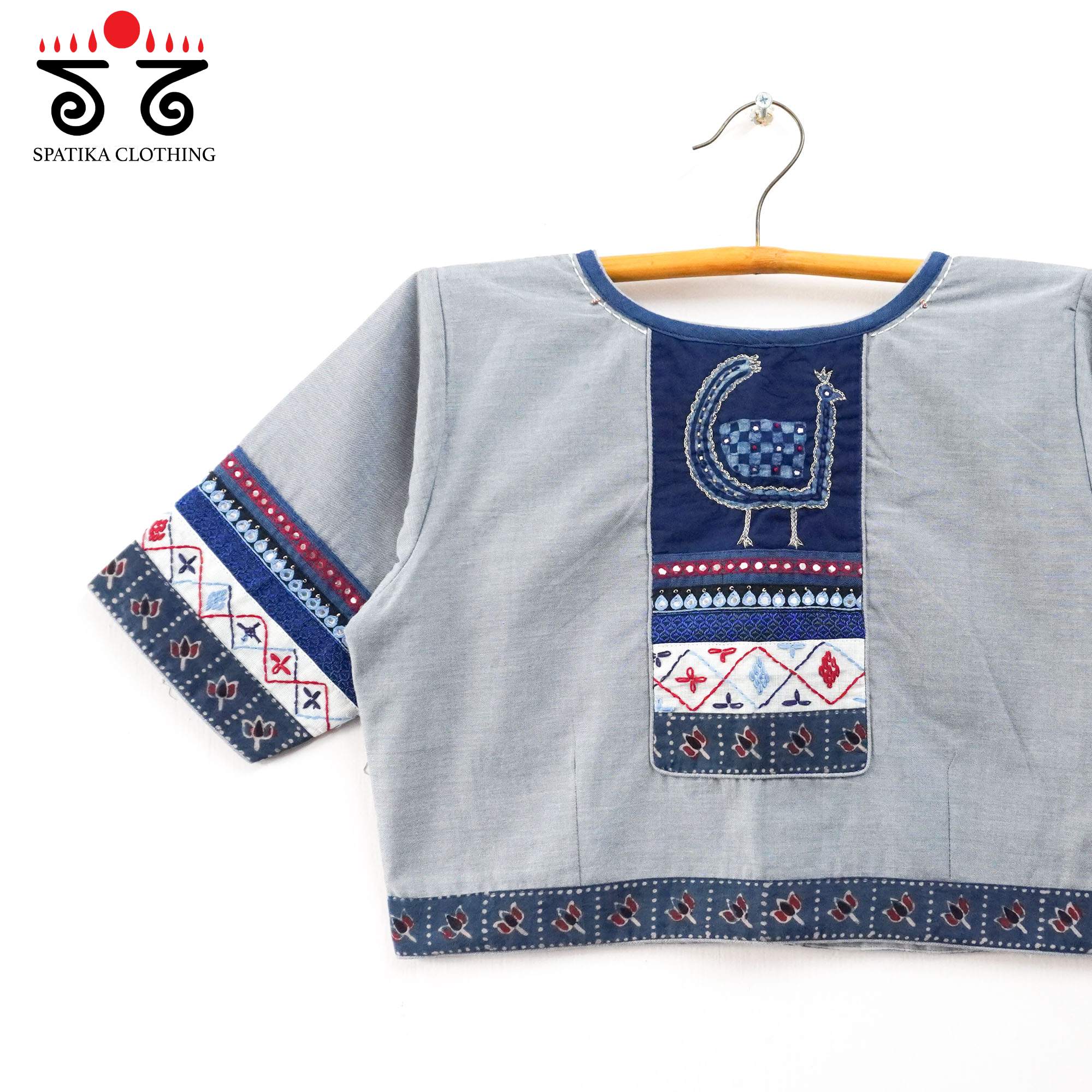 The Morni Patchwork Blouse