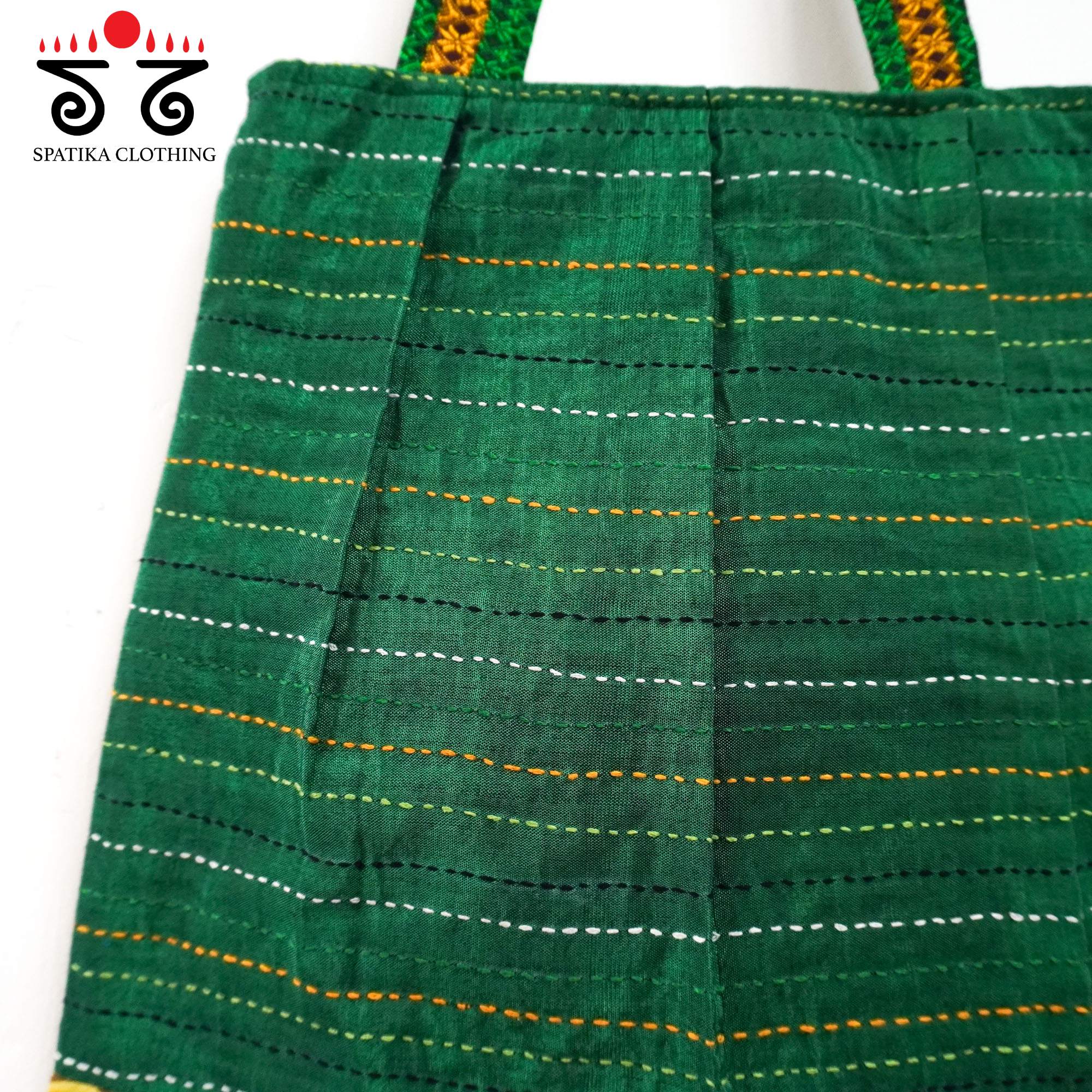 Hand Embroidered Tote Bag