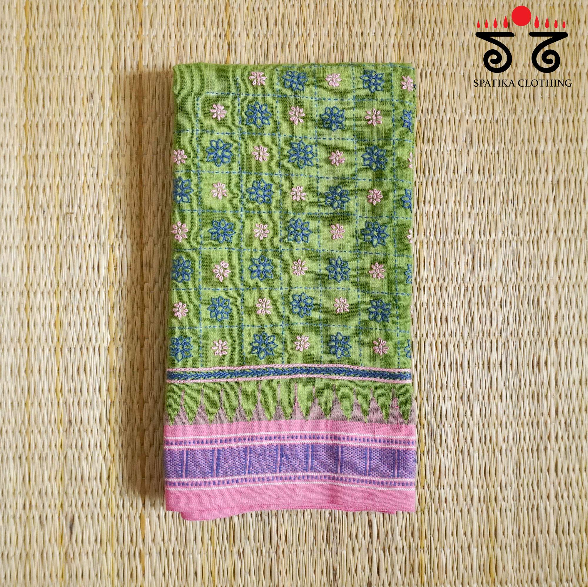 Banjara Hand Embroidered Ponduru Blouse Fabric