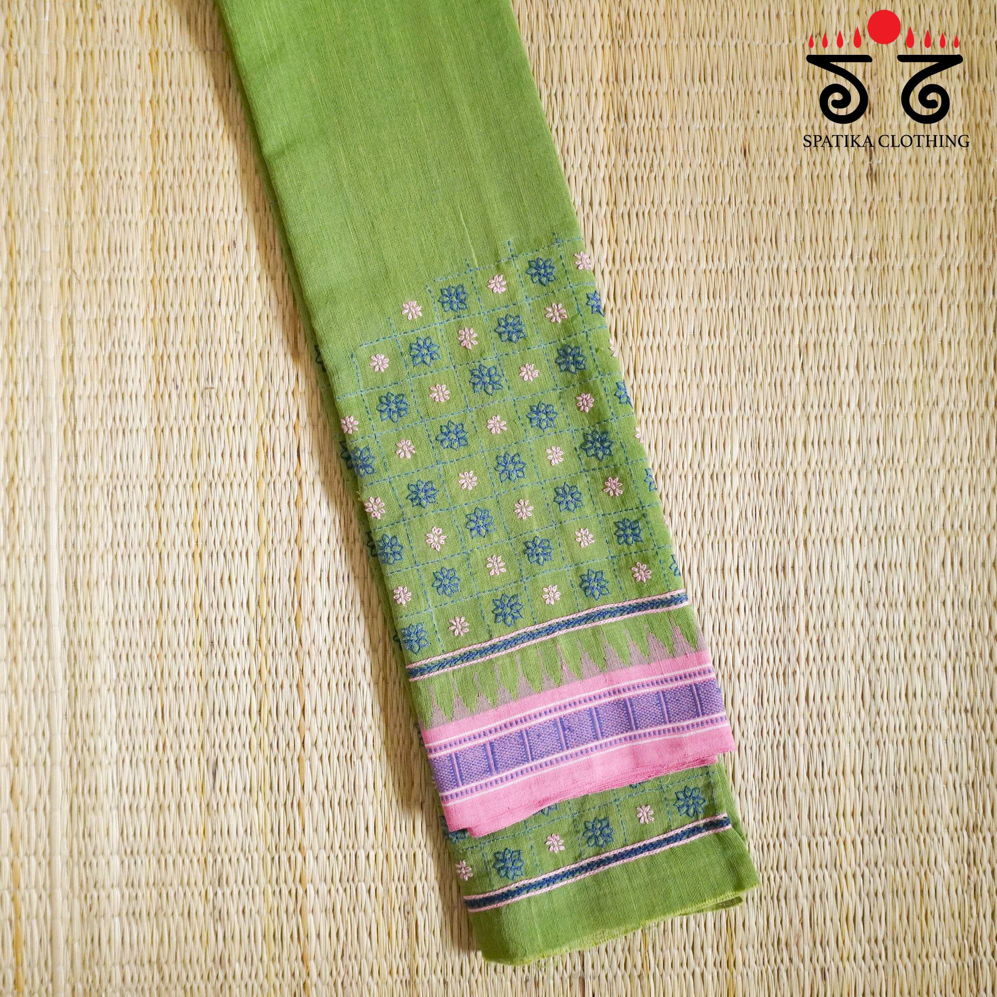 Banjara Hand Embroidered Ponduru Blouse Fabric