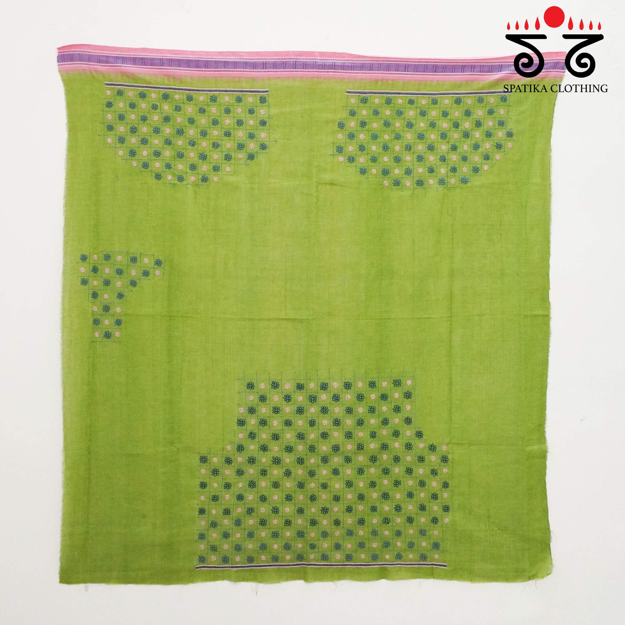 Banjara Hand Embroidered Ponduru Blouse Fabric