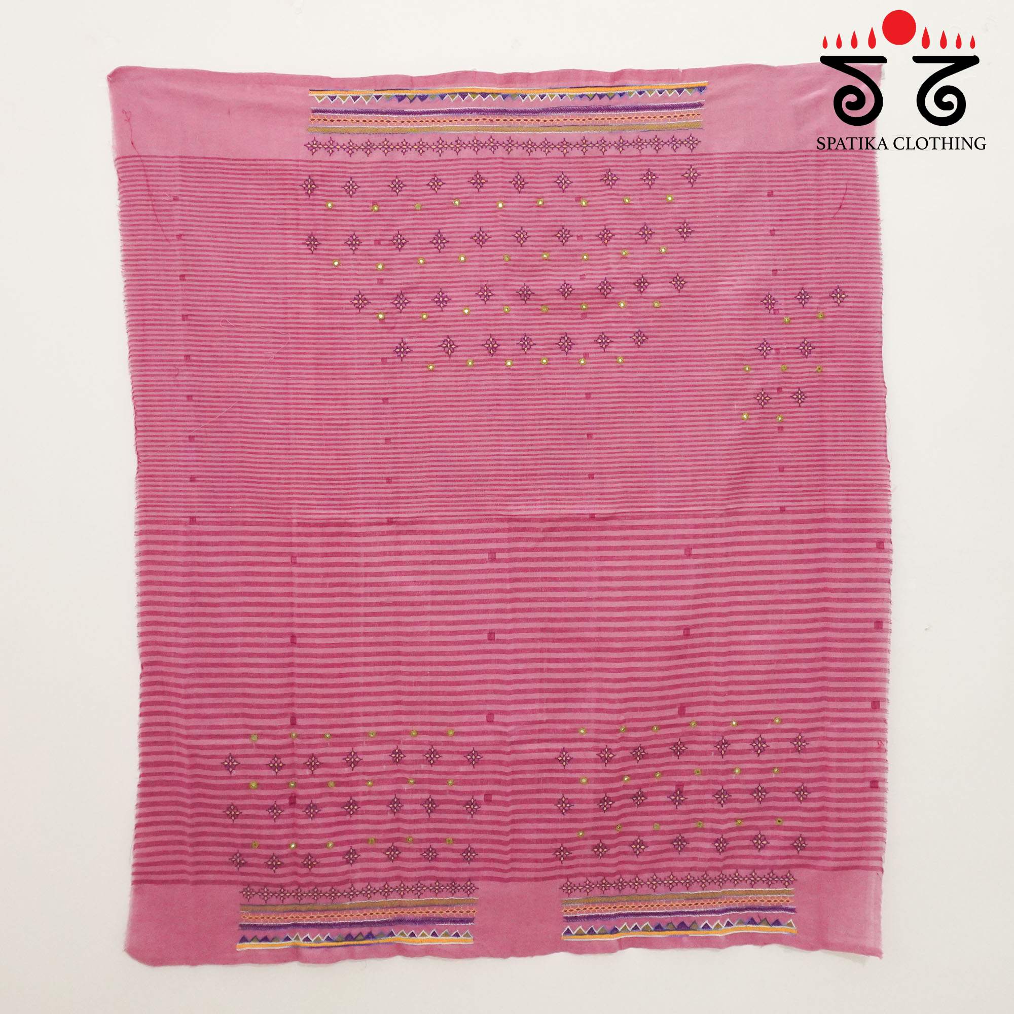 Banjara Hand Embroidered Ponduru Blouse Fabric