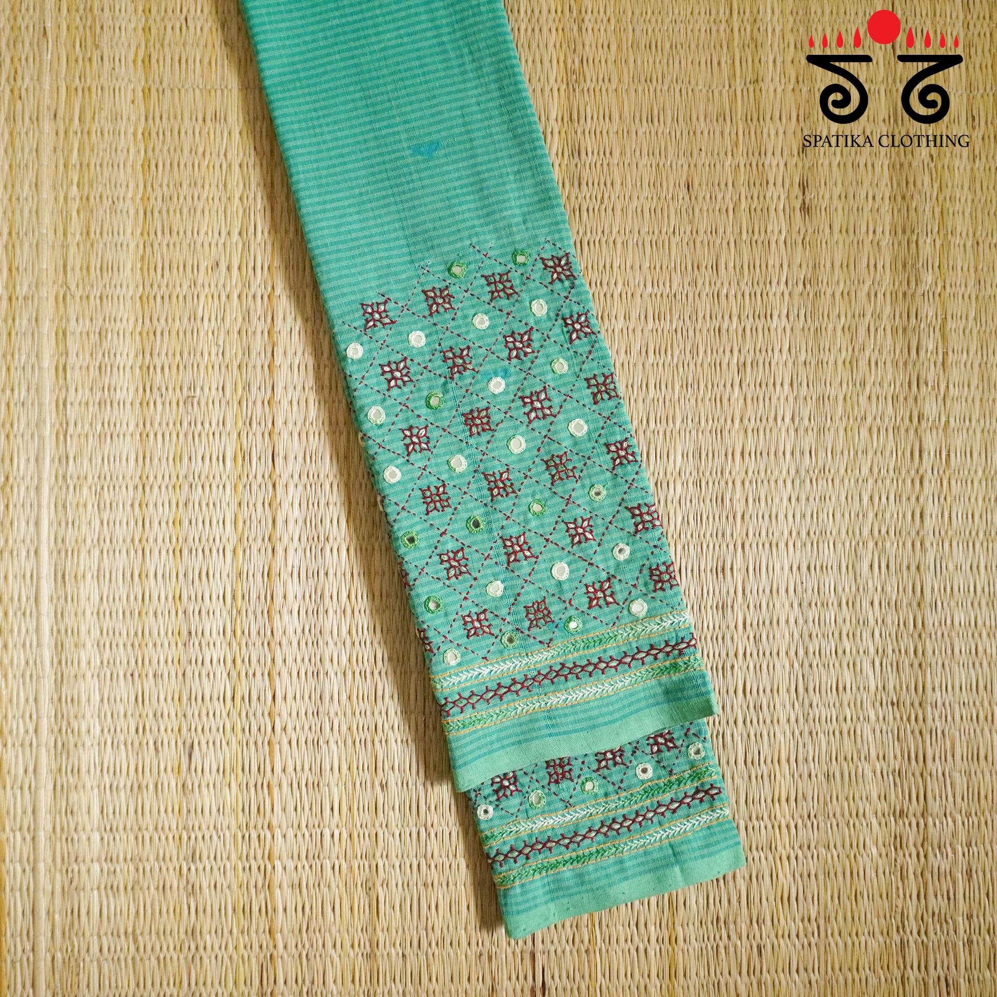 Banjara Hand Embroidered Ponduru Blouse Fabric