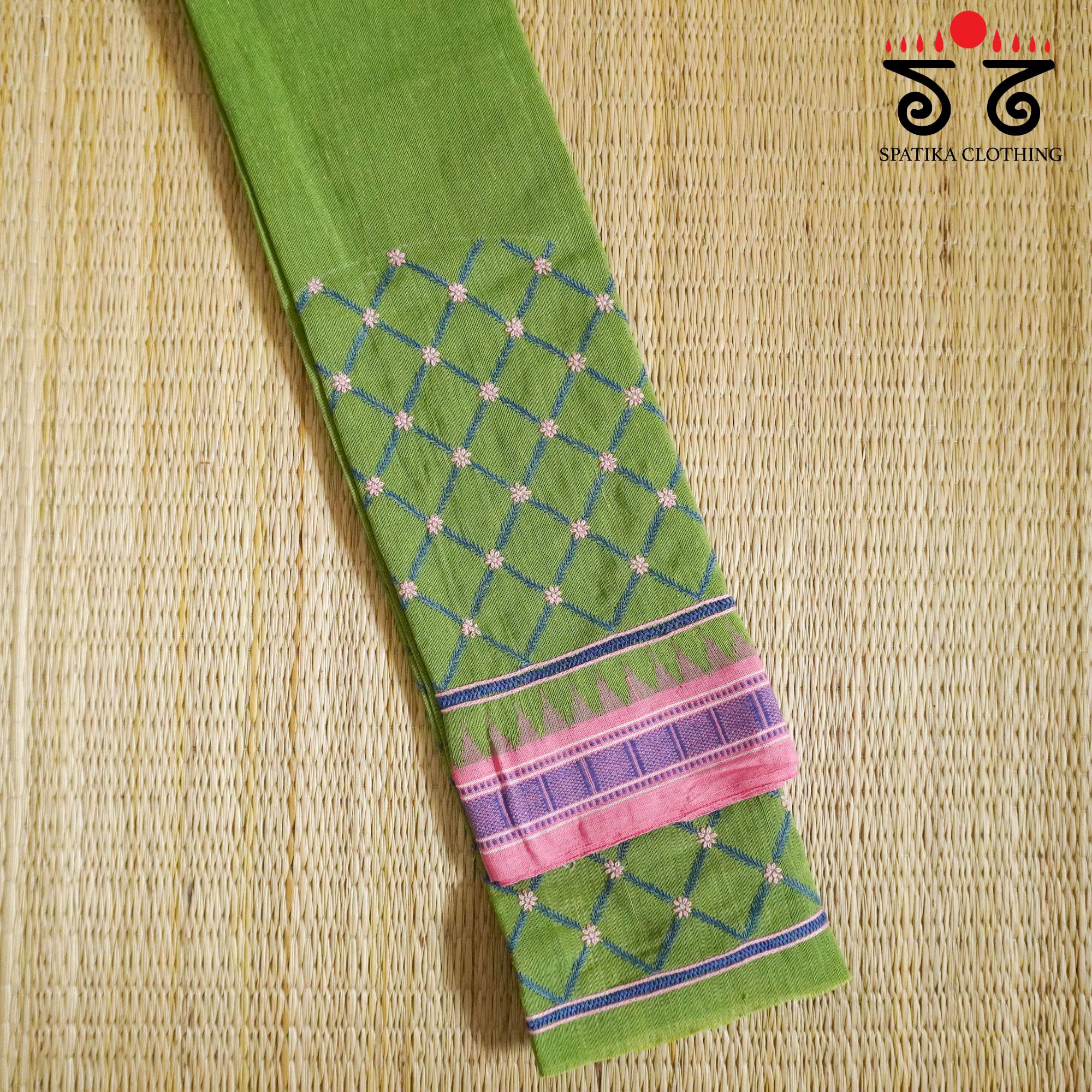 Banjara Hand Embroidered Ponduru Blouse Fabric