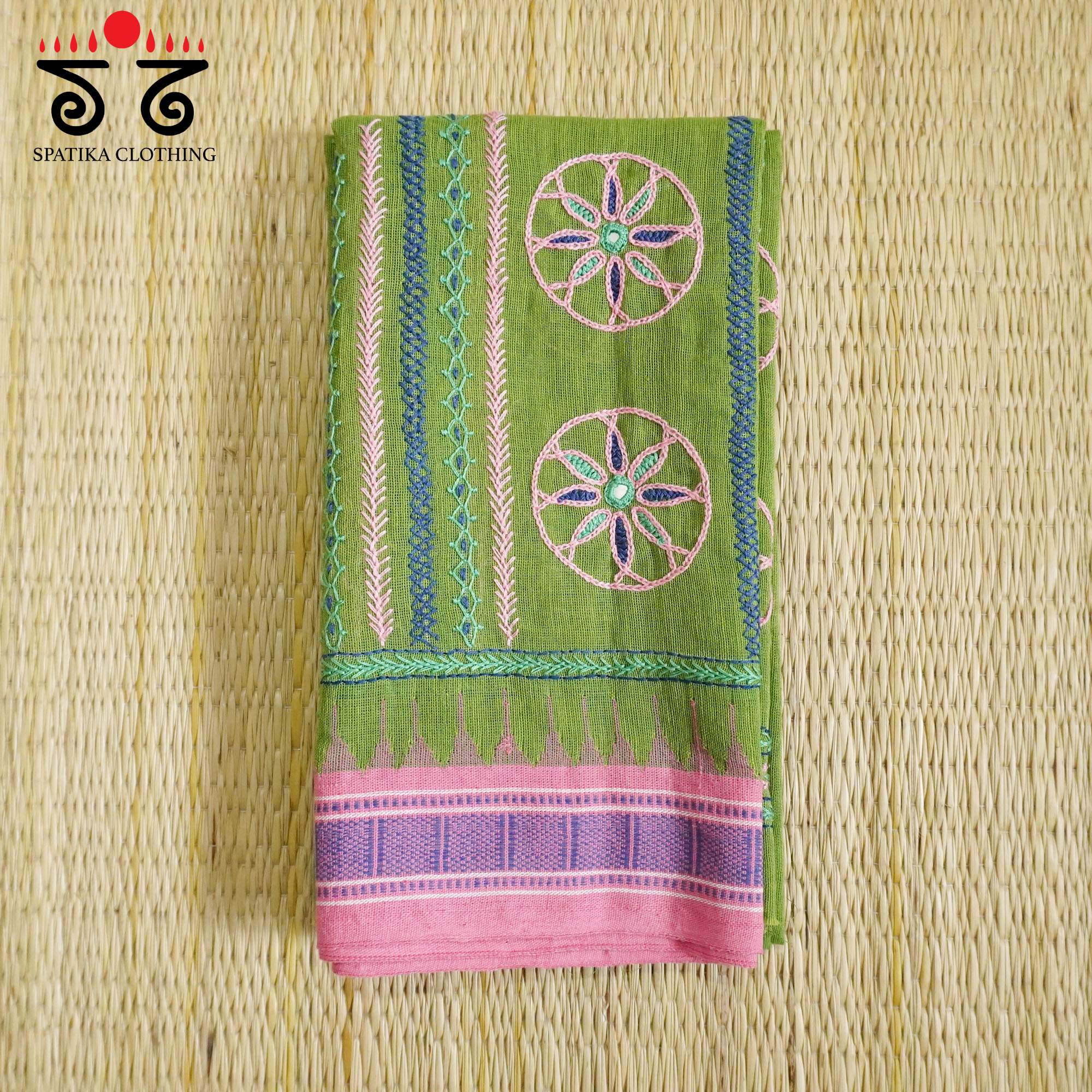 Banjara Hand Embroidered Ponduru Blouse Fabric