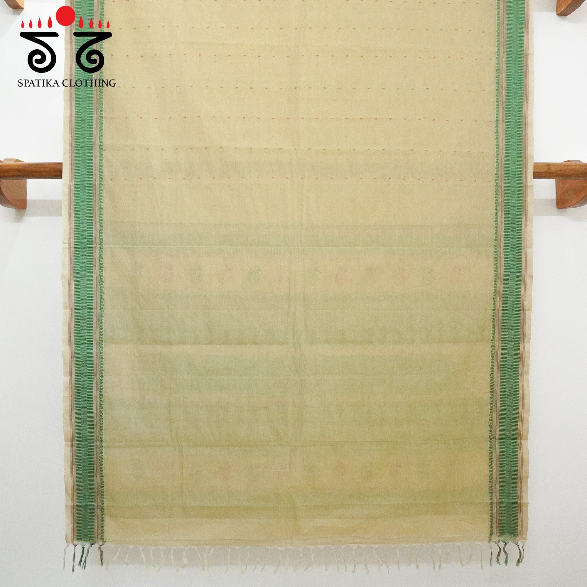 Beige Kanchi Cotton Saree