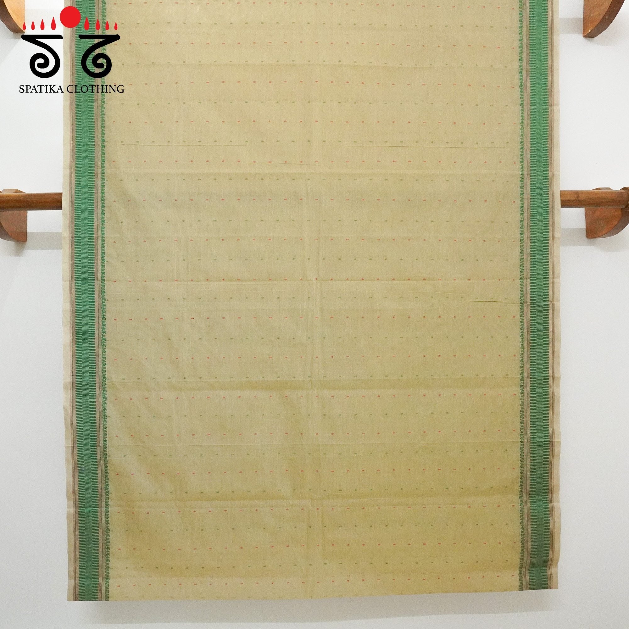 Beige Kanchi Cotton Saree