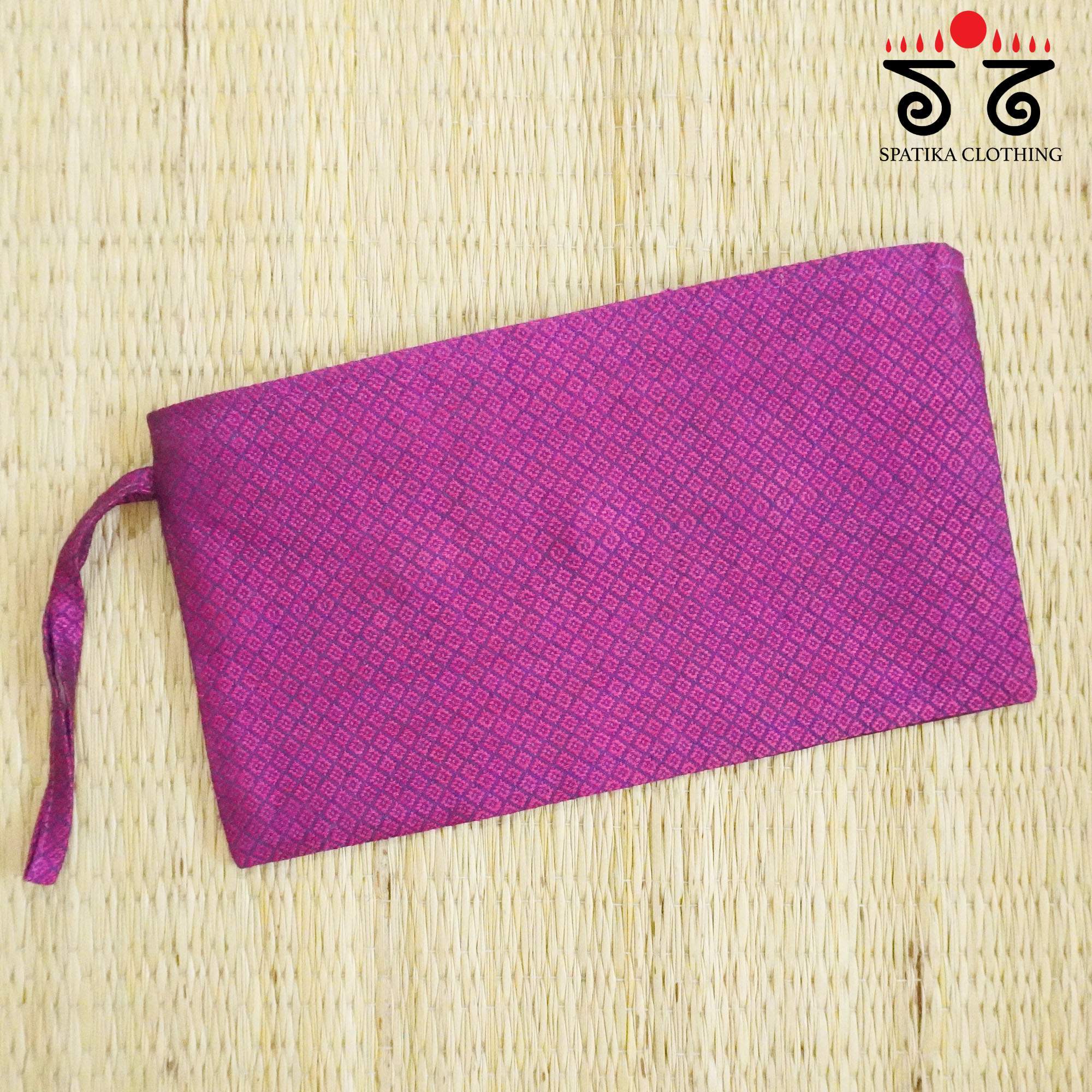 Brown Lambani Hand Embroidered Purse