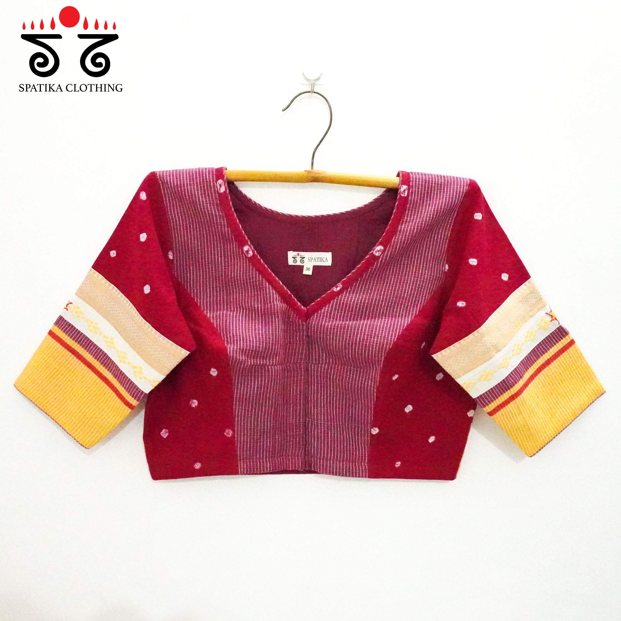 Red Lambani Bandhani Blouse