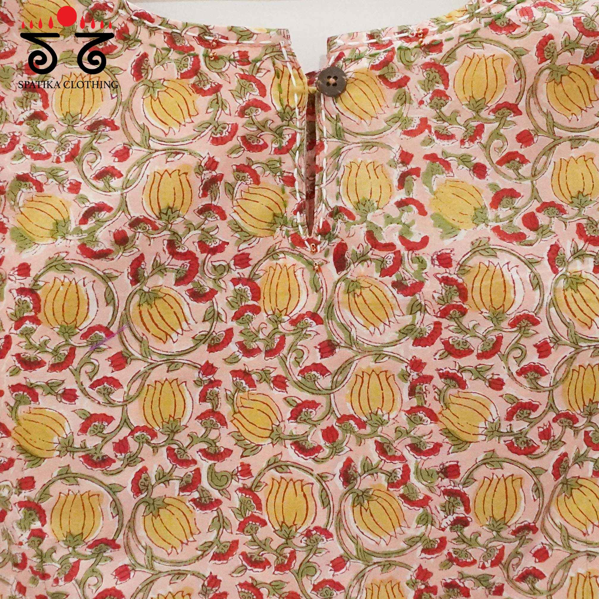 Pink Ruffle Sleeve Blouse