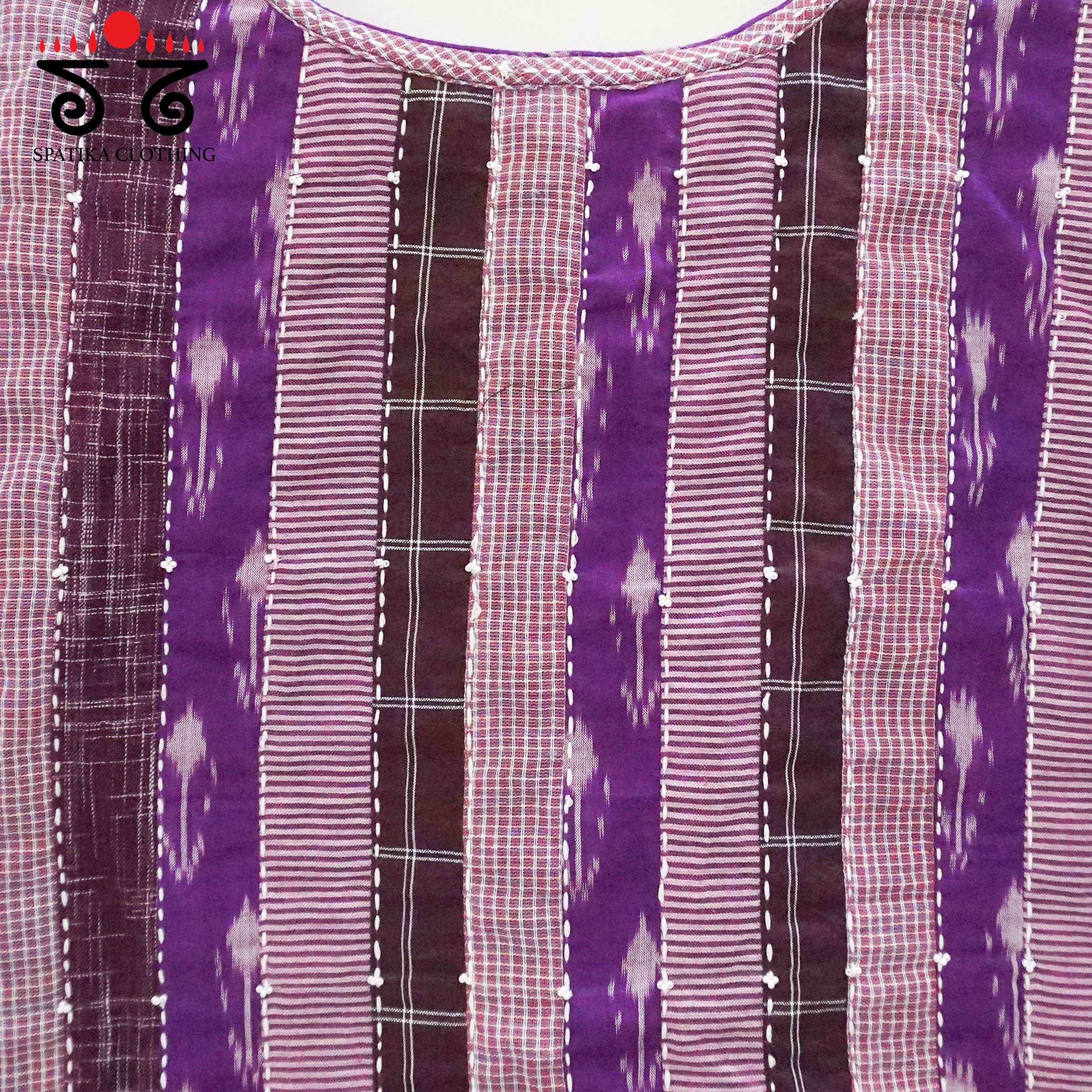 Purple Monochrome Blouse