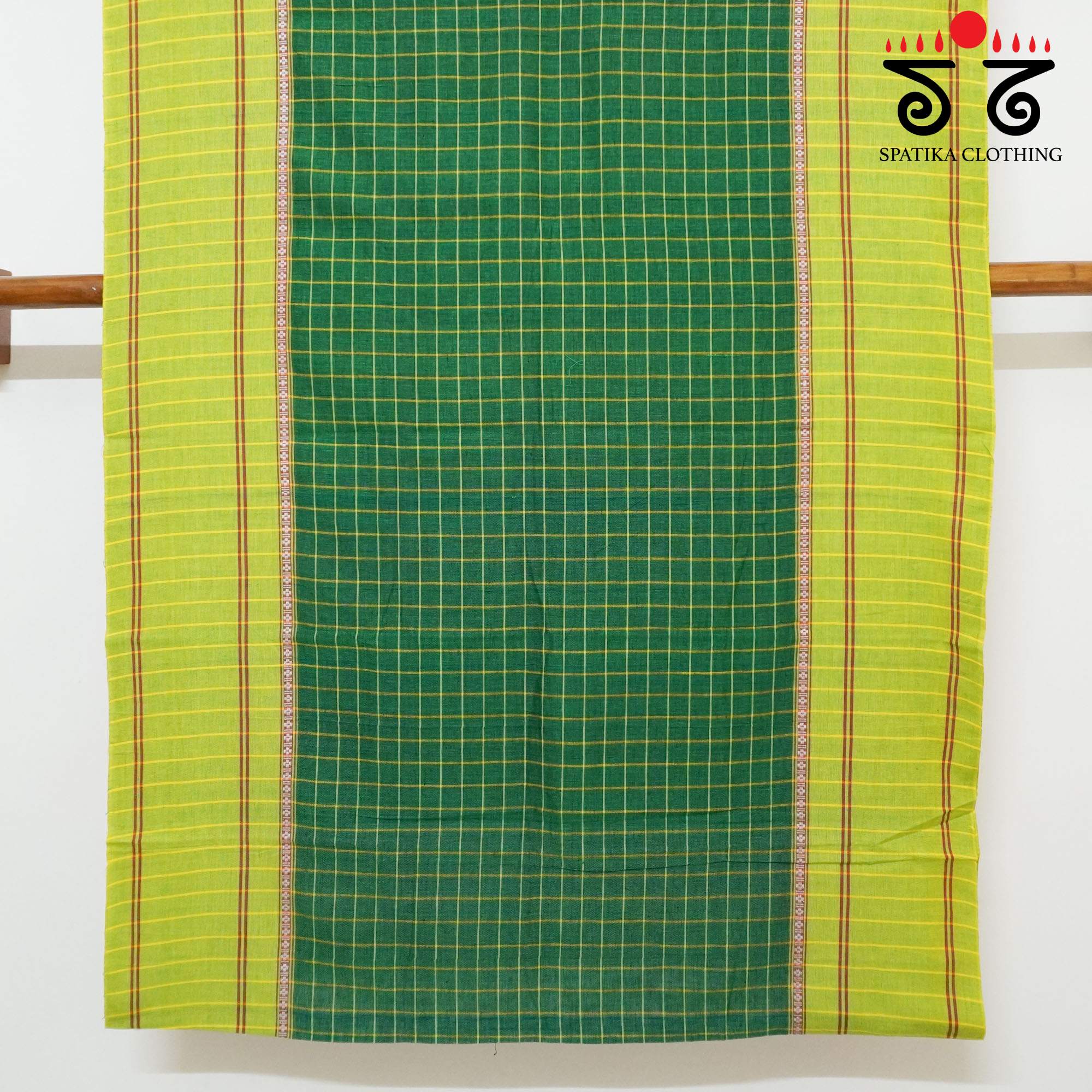 Green Chettinad Cotton Saree