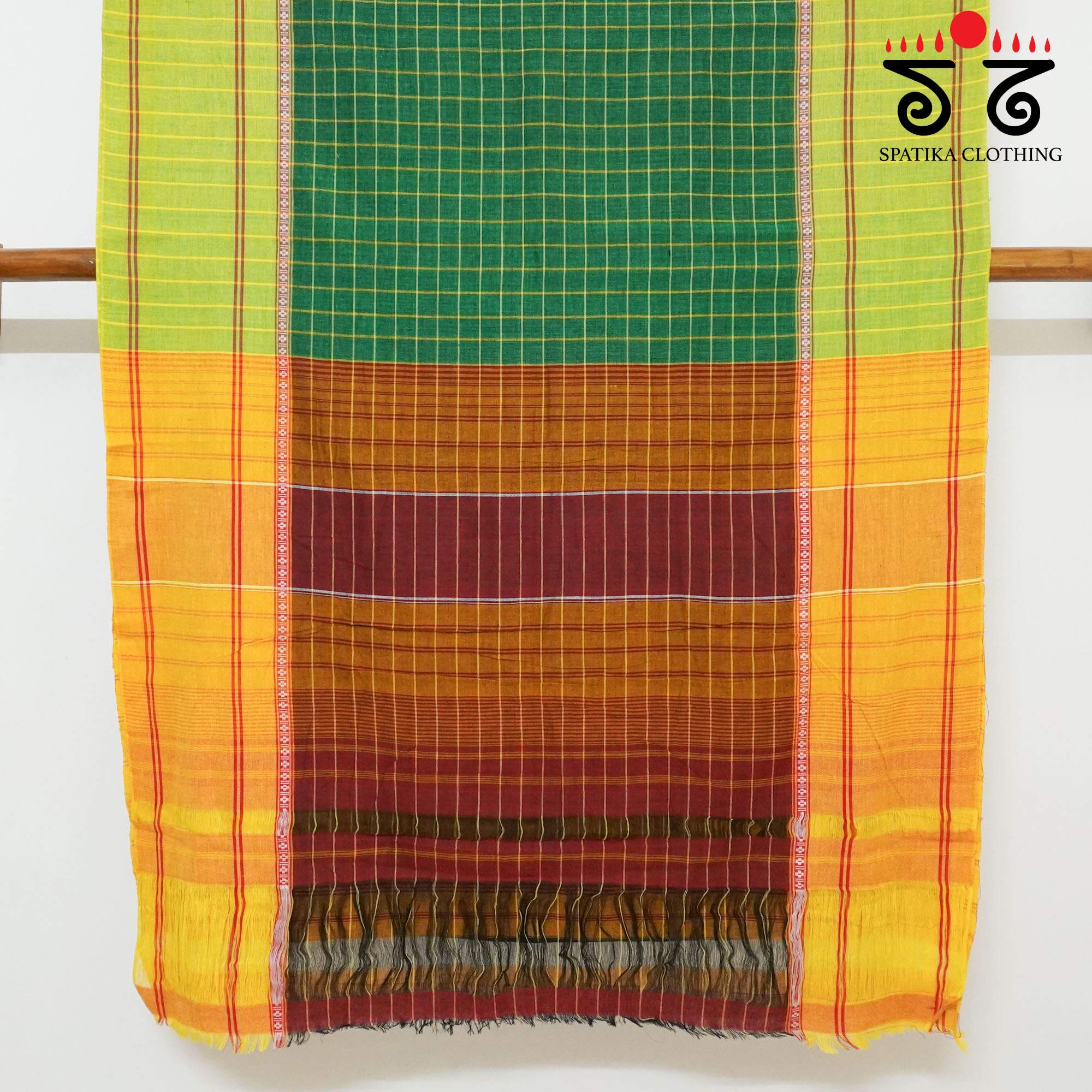 Green Chettinad Cotton Saree