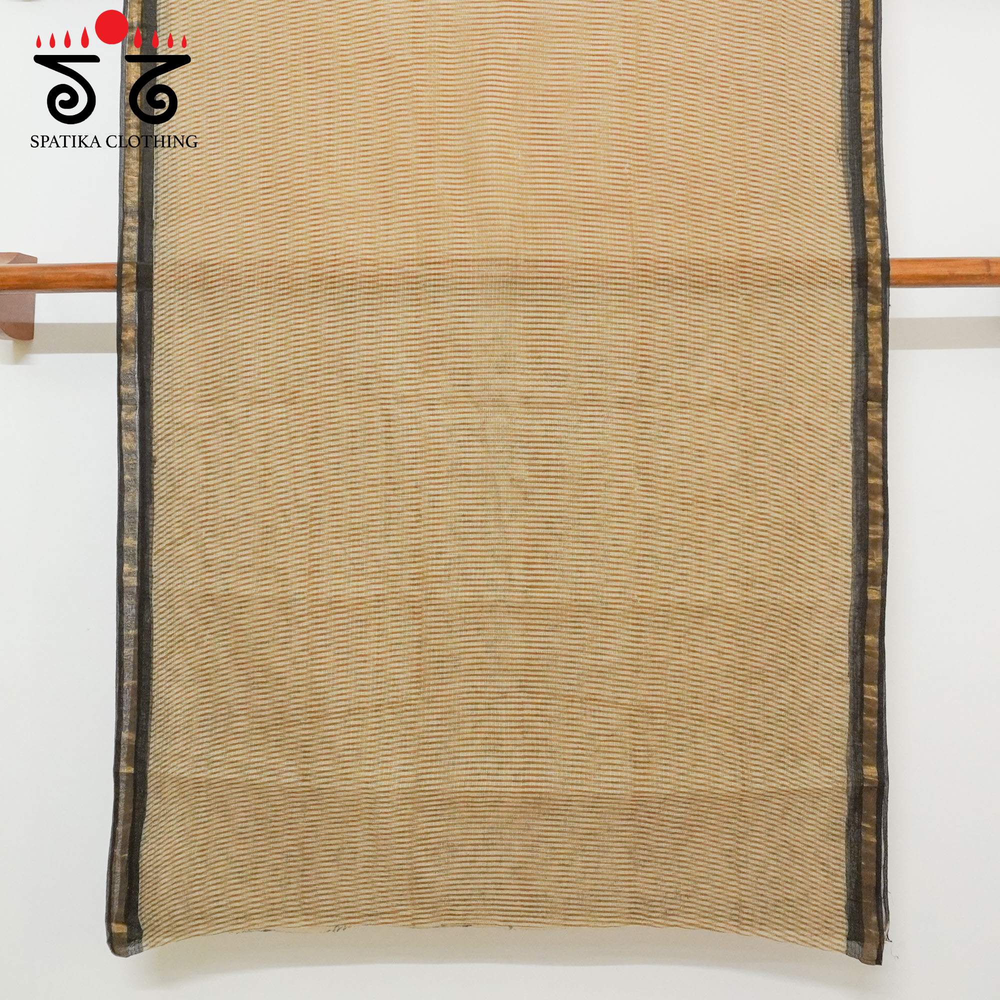 Beige Kota Hand Block Printed Saree