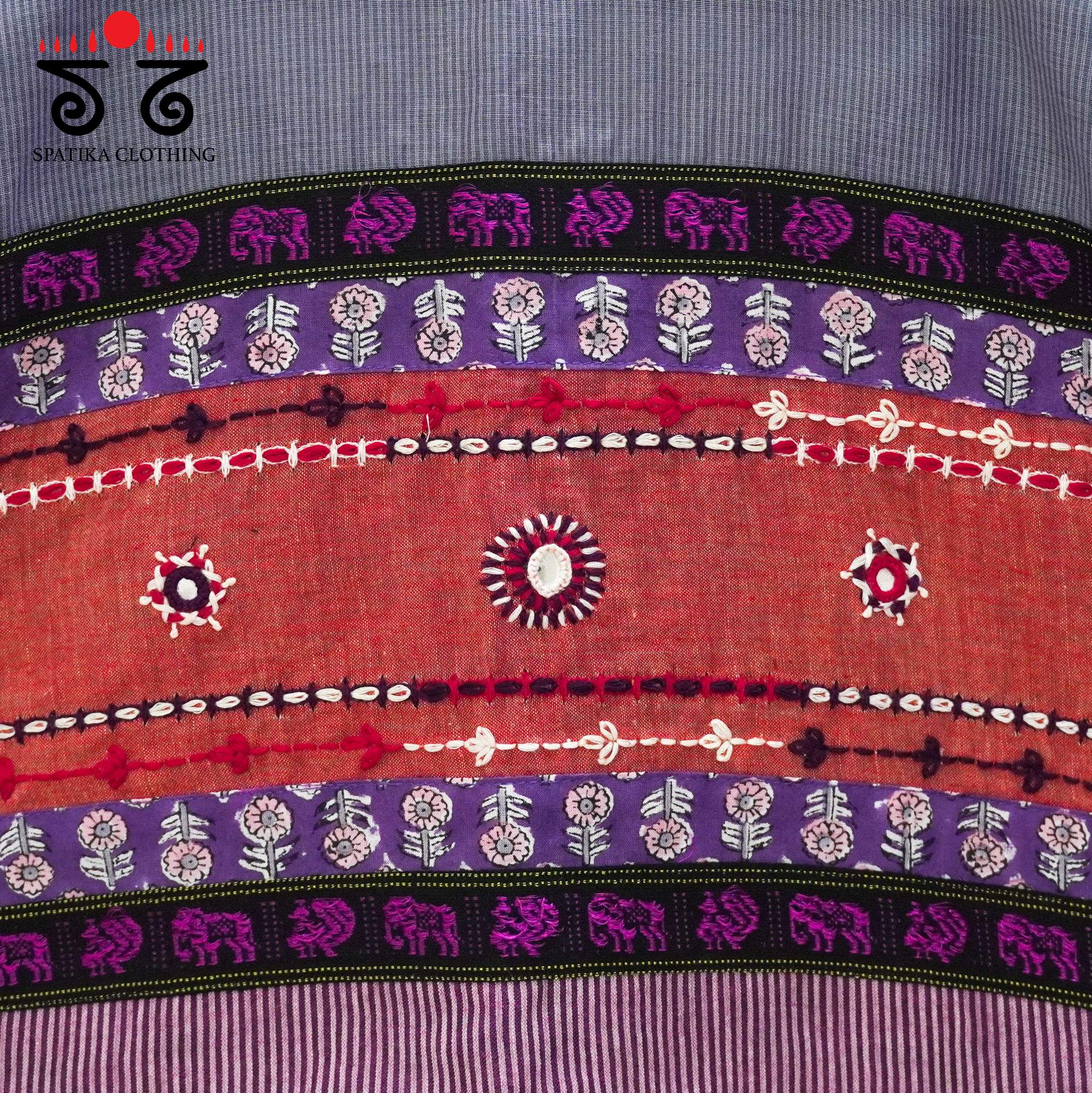 The Lavender Lambani Blouse