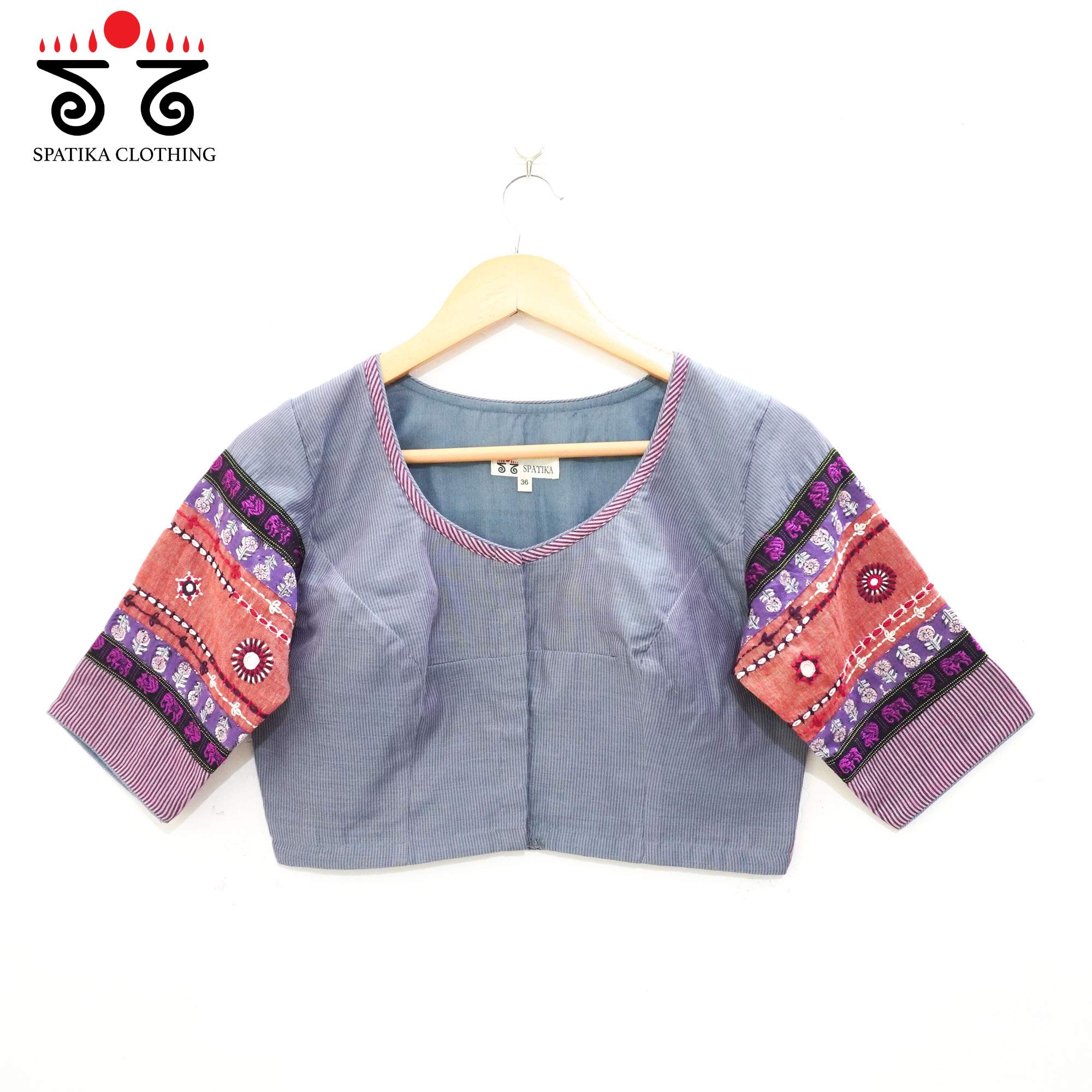 The Lavender Lambani Blouse