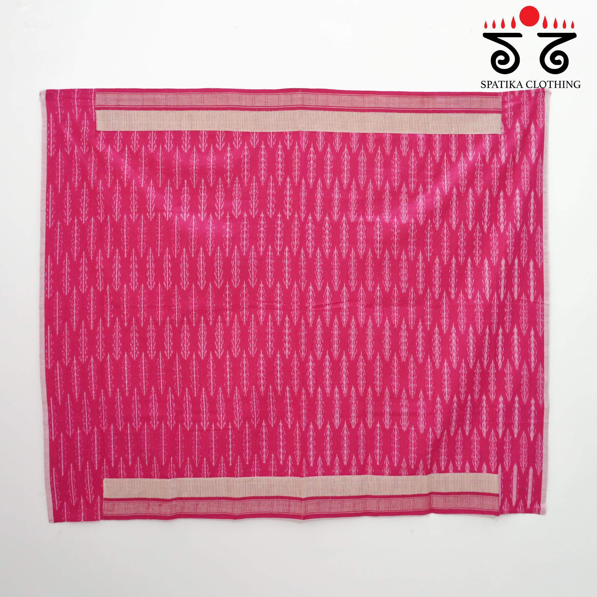 Beige Ponduru Handspun Cotton Saree With Special Blouse