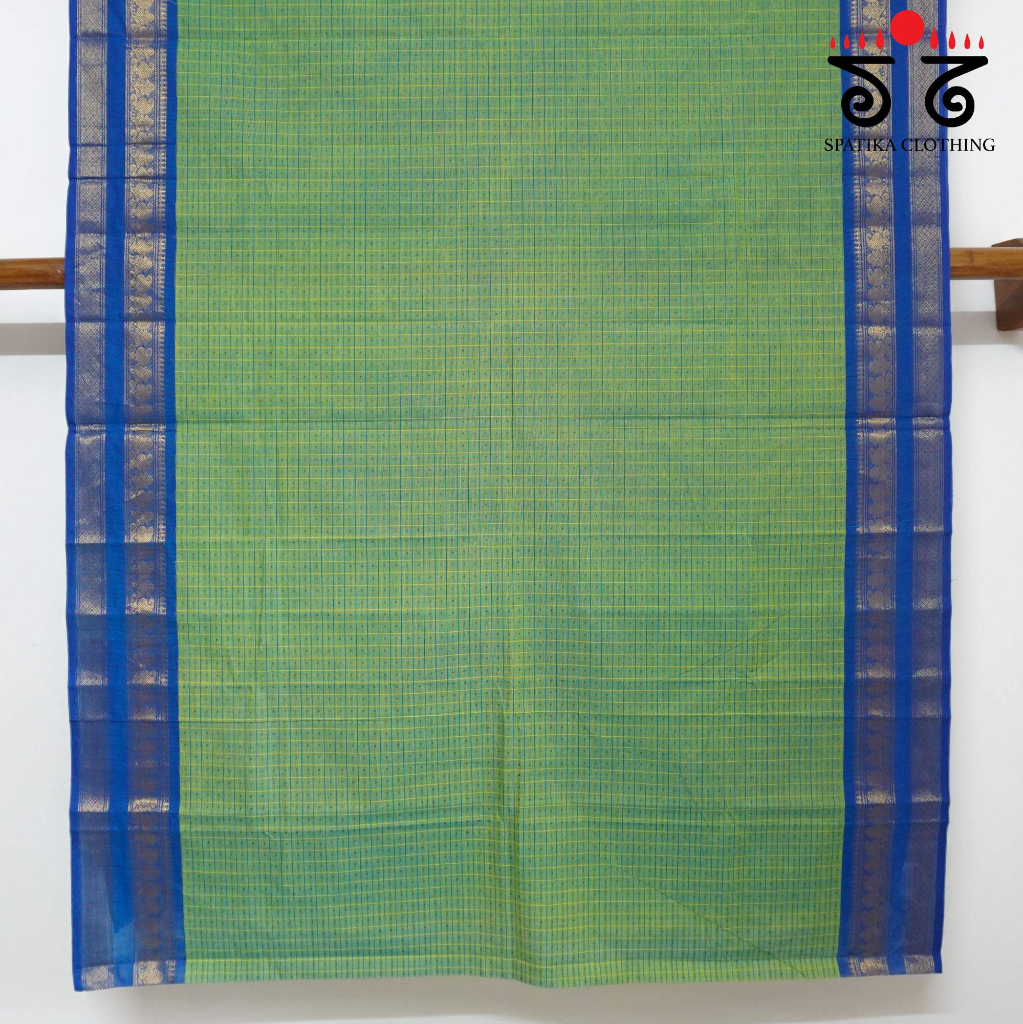 Green Chettinad Cotton Saree