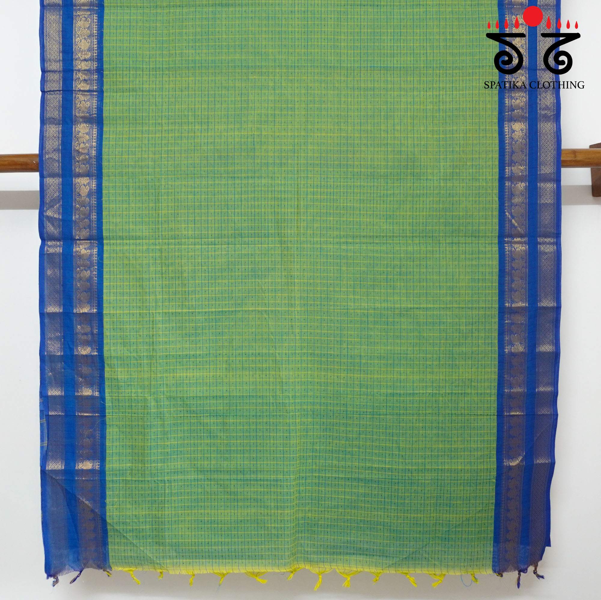 Green Chettinad Cotton Saree