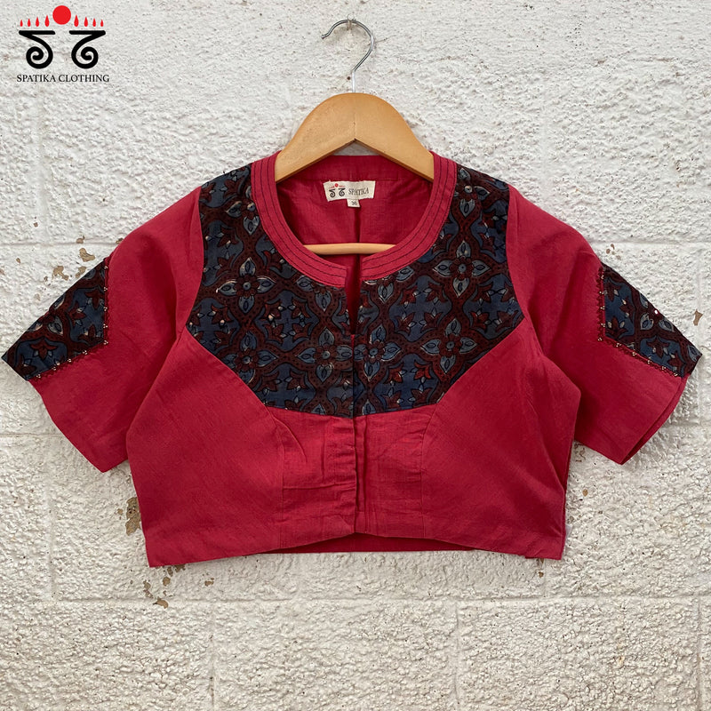 Kantha Hand - Embroidered Blouse