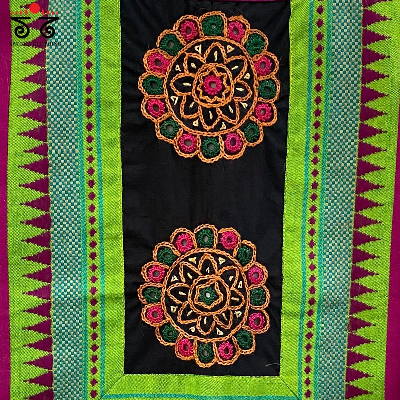 Hand - Embroidery on Soft Cotton Blouse