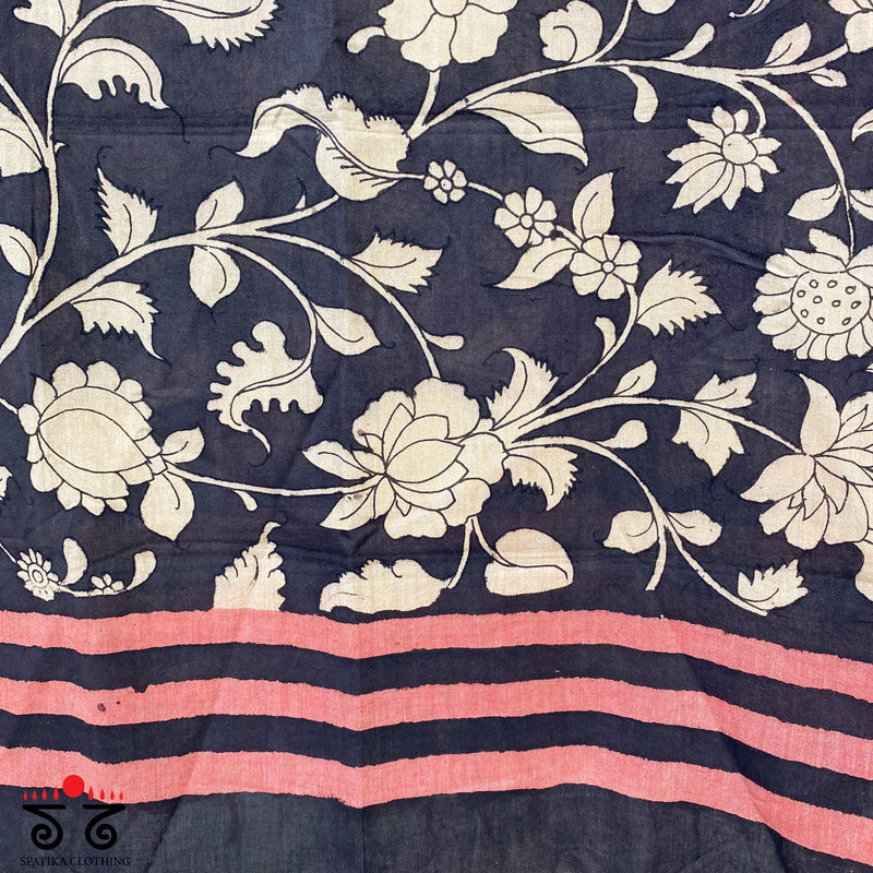 Pen kalamkari Stole