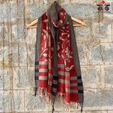 Pen kalamkari Stole