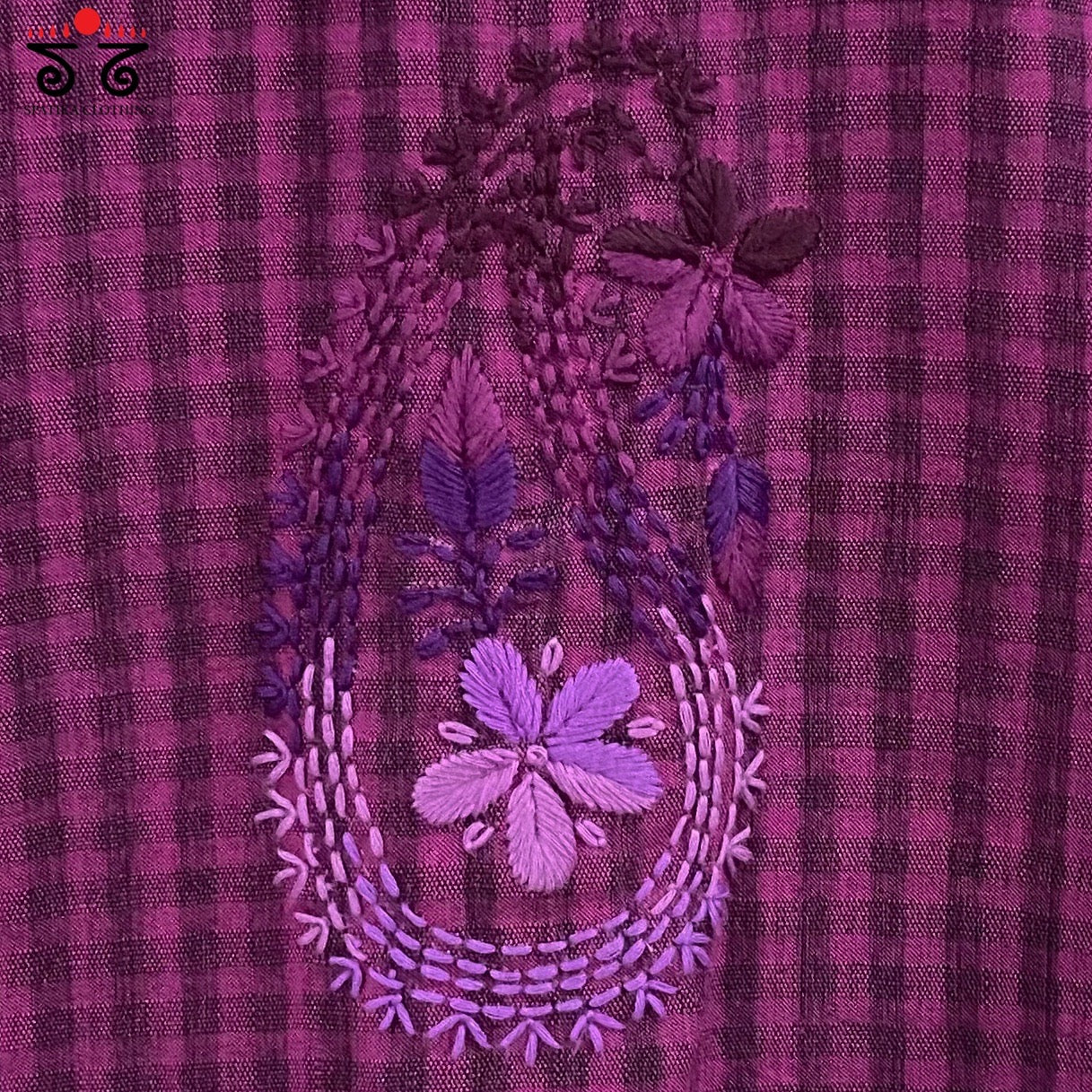 Chikan Hand - Embroidered Blouse