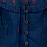 Jamdhani Frilled Blouse