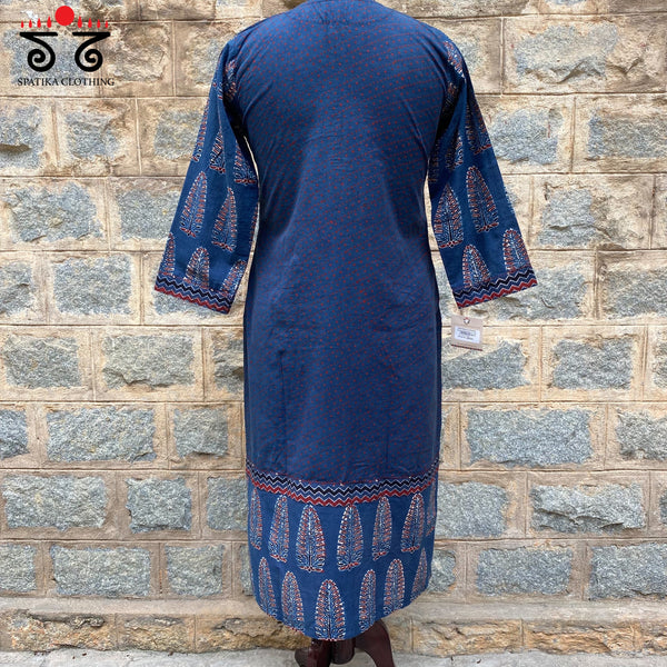 Ajrak Hand - Blockprinted Kurta