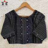 Monochrome Handcrafted Blouse
