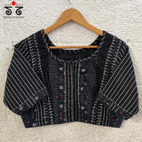 Monochrome Handcrafted Blouse