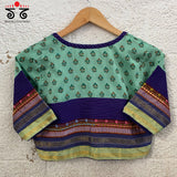 Hand - Blockprinted Maheshwari Blouse