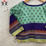 Hand - Blockprinted Maheshwari Blouse