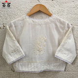 Chikan & Lace Blouse